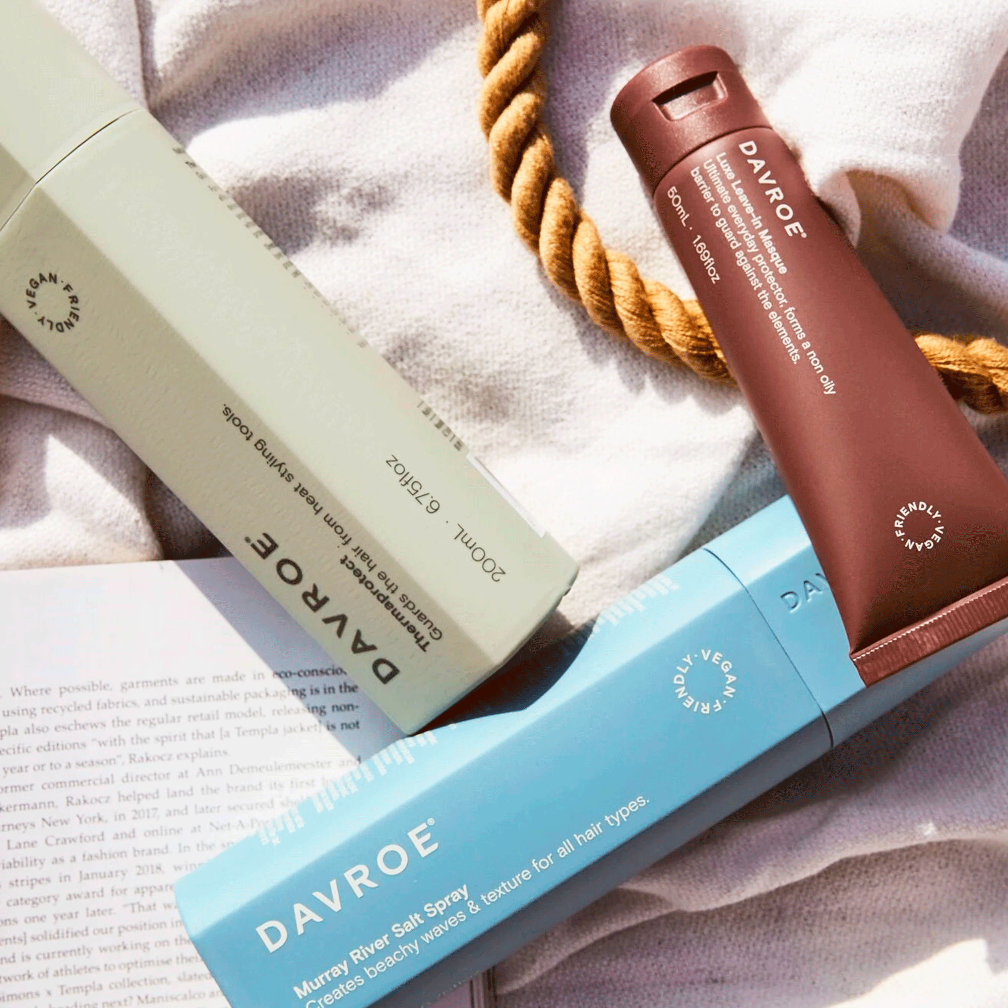 Соляной спрей для волос Davroe Murray River Salt Spray