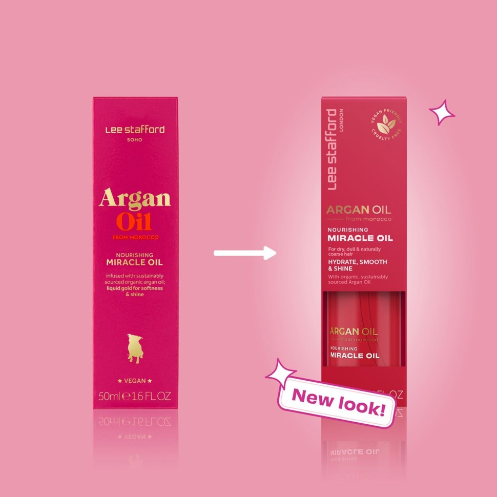 Питательное аргановое масло  Lee Stafford Argan Oil From Morocco Nourishing Miracle Oil