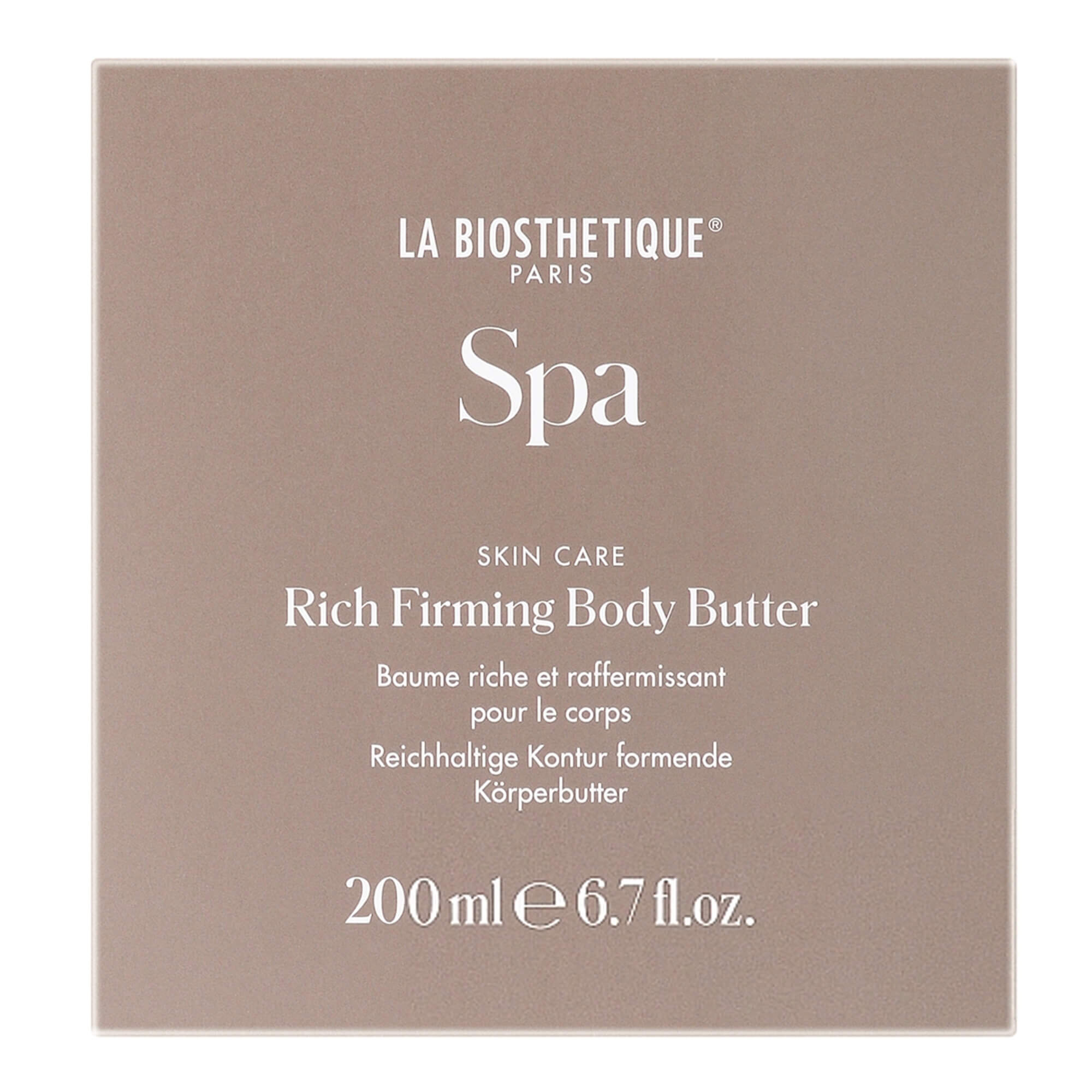 Масло для тела La Biosthetique Skin Care Rich Firming Body Butter