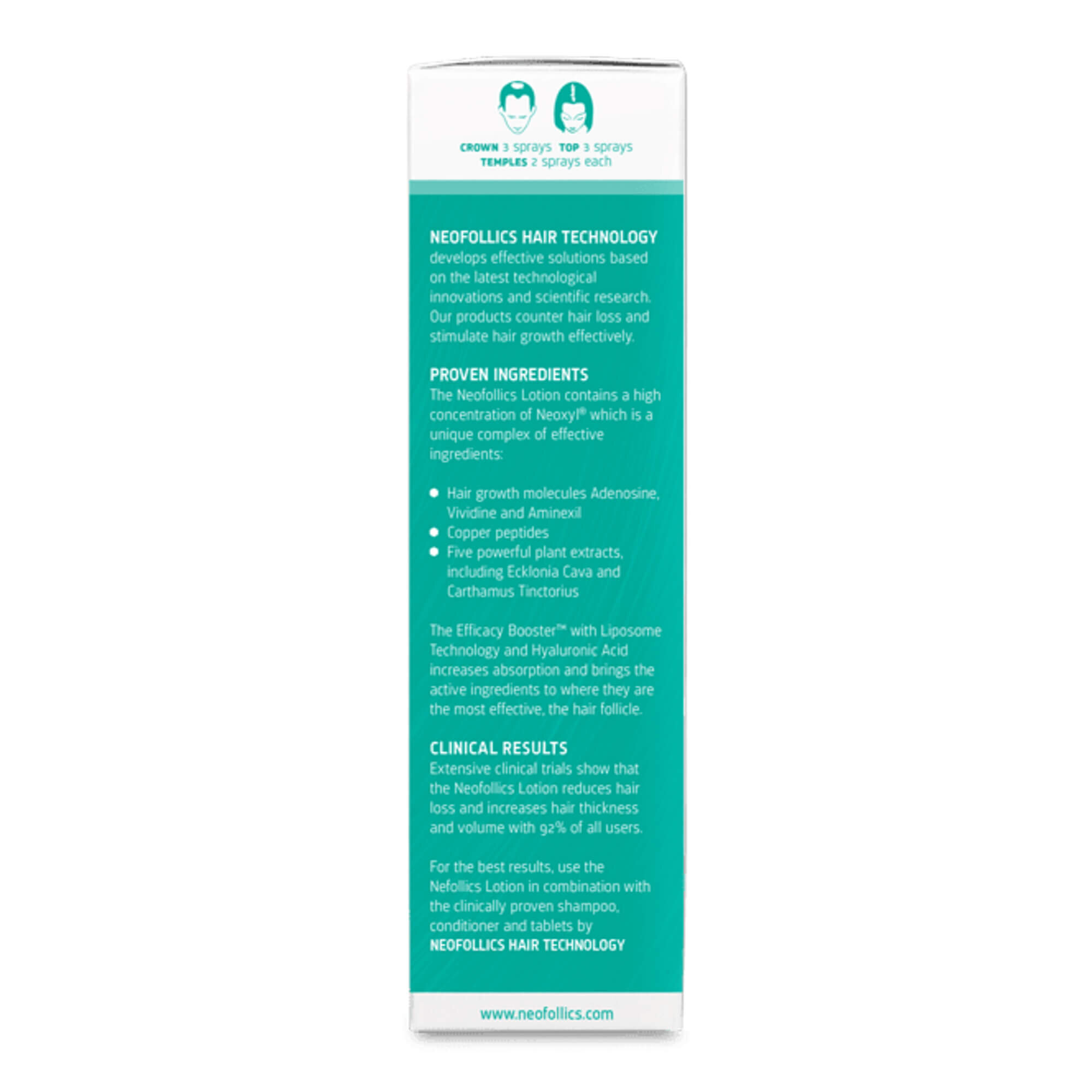 лосьон для роста волос волос Neofollics Hair Growth Stimulating Lotion