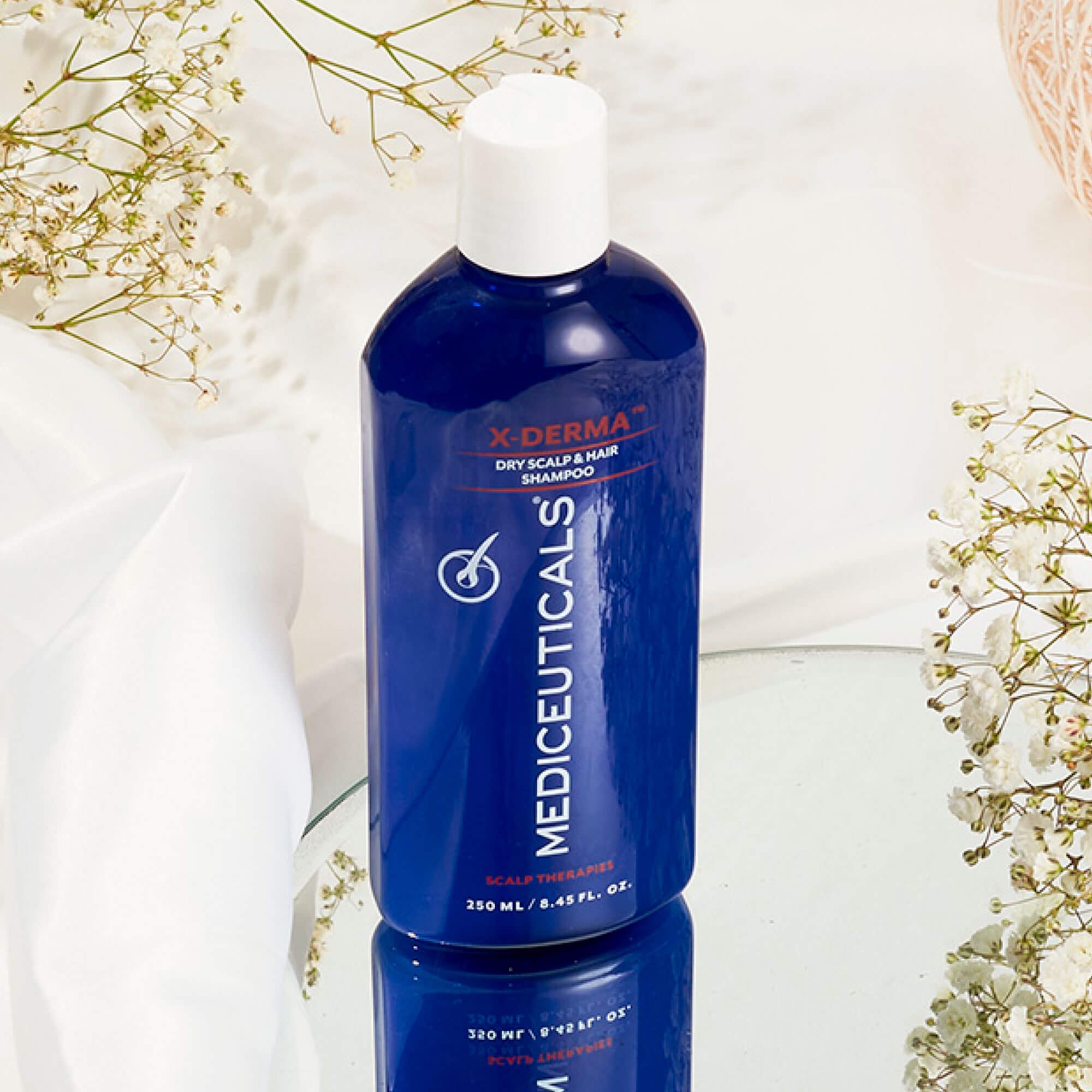 Успокаивающий шампунь для сухой кожи головы Mediceuticals X-Derma