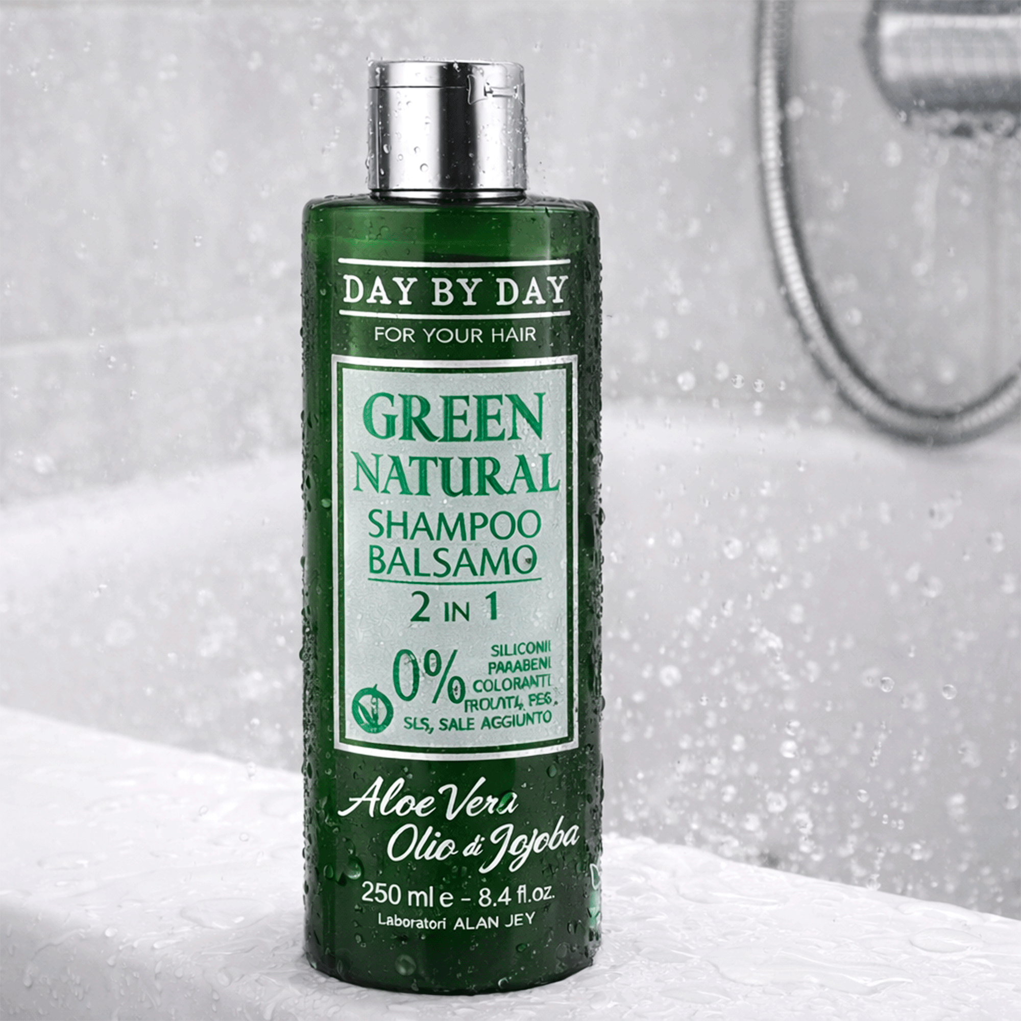 Шампунь-бальзам 2 в 1 Alan Jey Green Natural Shampoo-Balsam