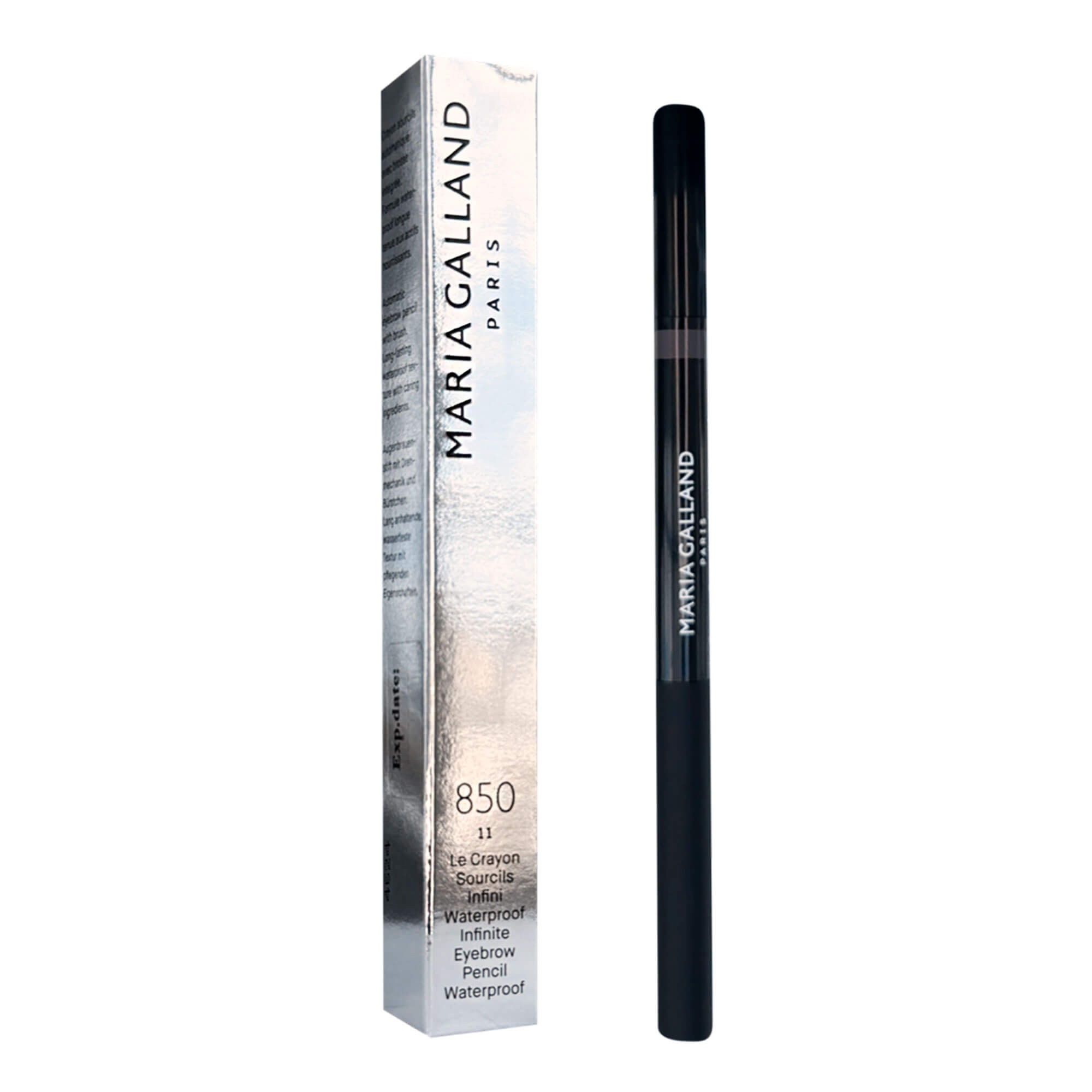 Водостійкий олівець для брів Maria Galland 850 Infini Eyebrow Pencil