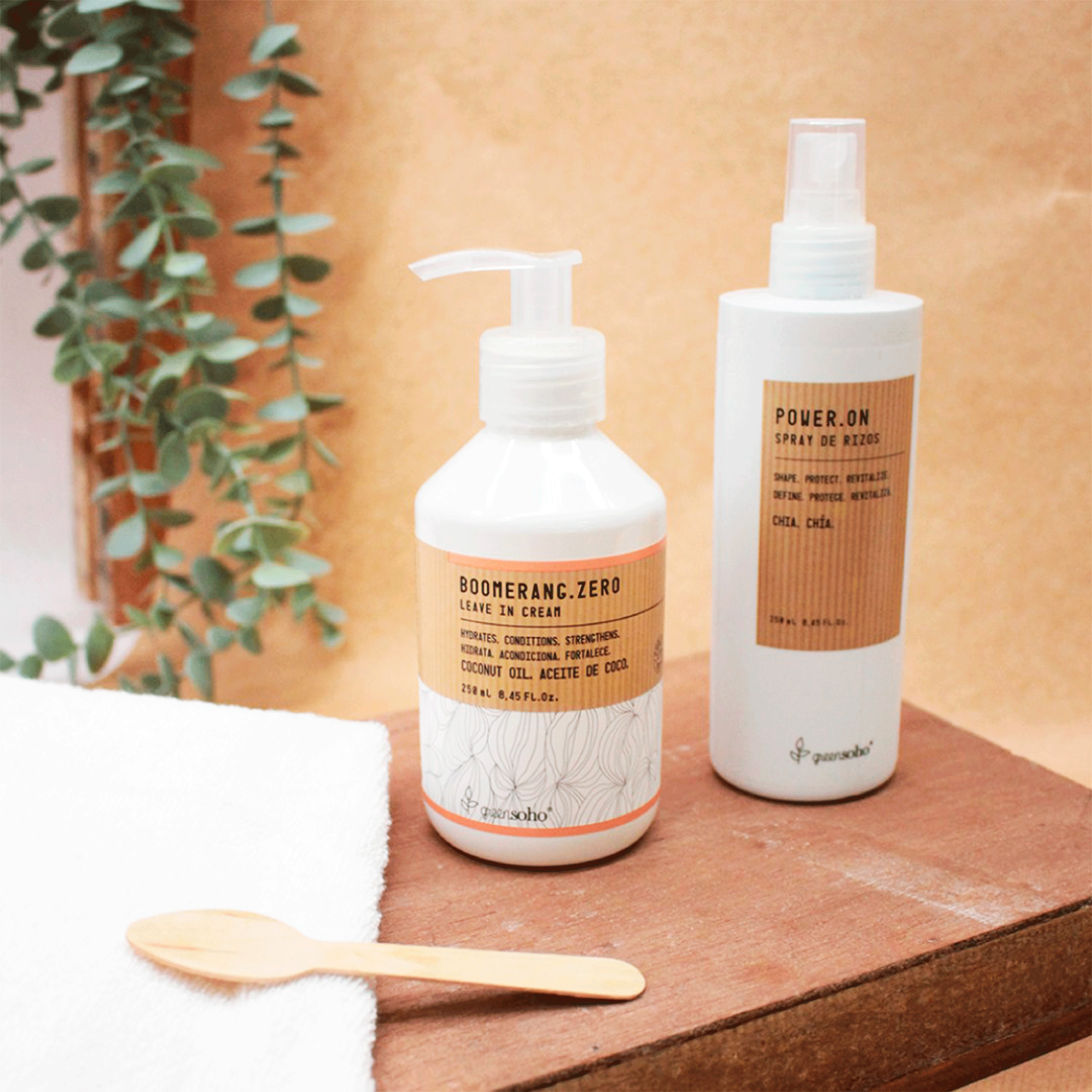 Увлажняющий шампунь для волнистых и вьющихся волос Greensoho Boomerang.Zero Shampoo