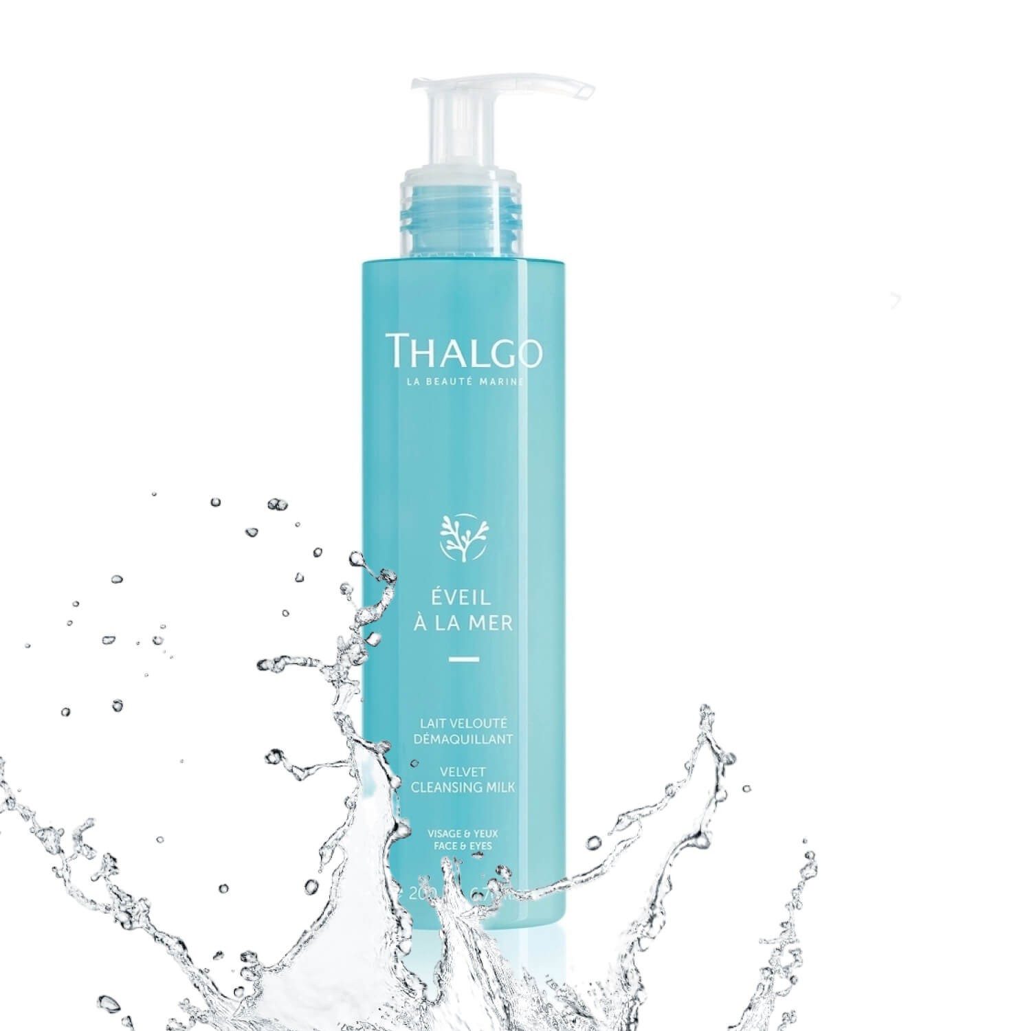Бархатное очищающее молочко для всех типов кожи Thalgo Velvet Cleansing Milk