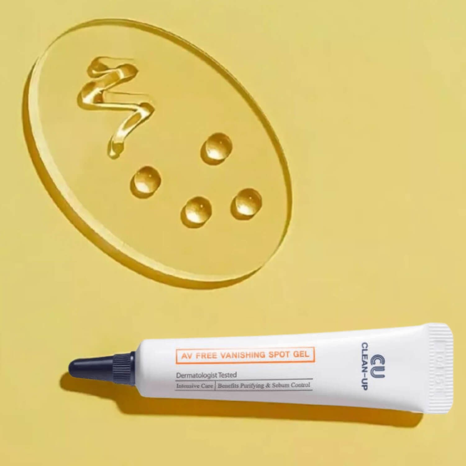 Интенсивный точечный гель от воспалений CU Skin Clean-Up AV Free Vanishing Spot Gel
