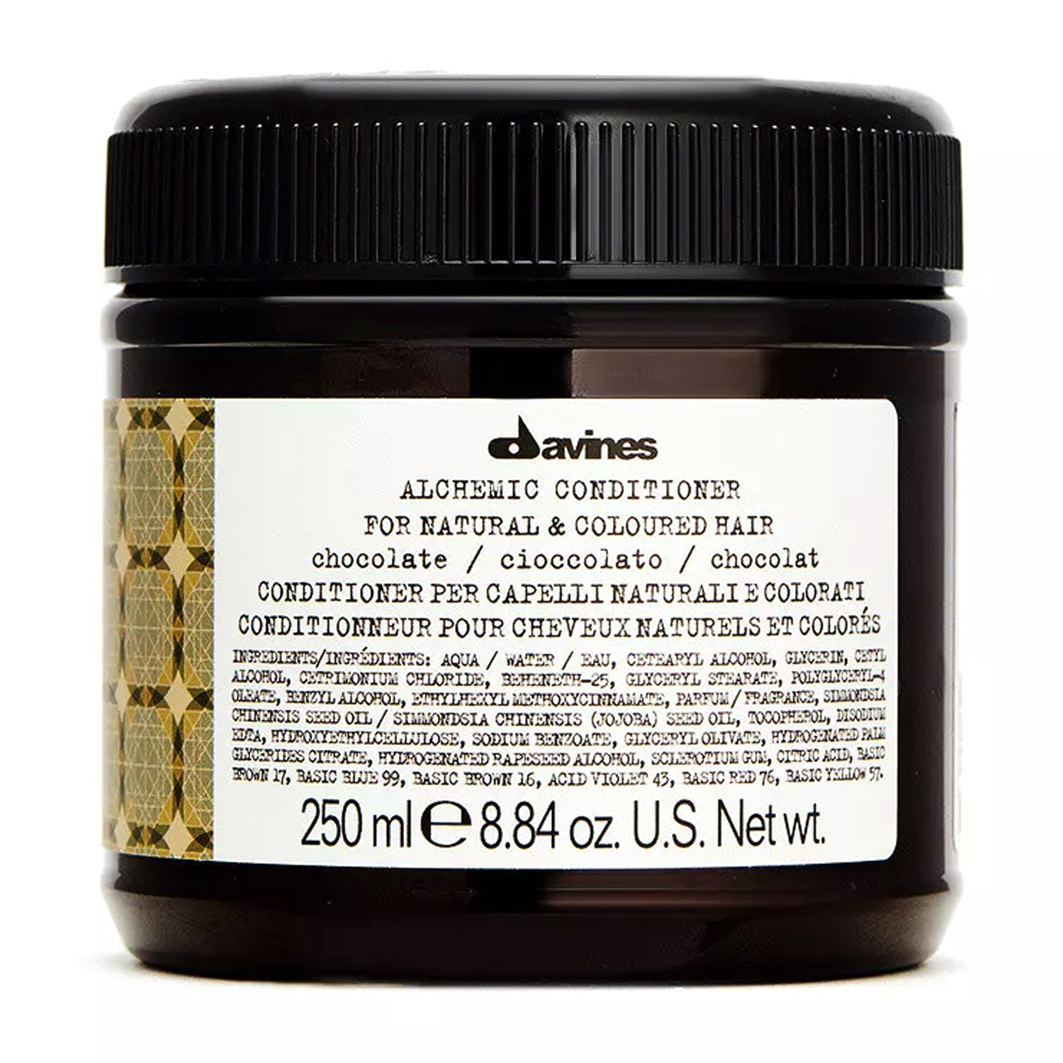 Davines Alchemic Conditioner Chocolate Оттеночный кондиционер для волос шоколадный