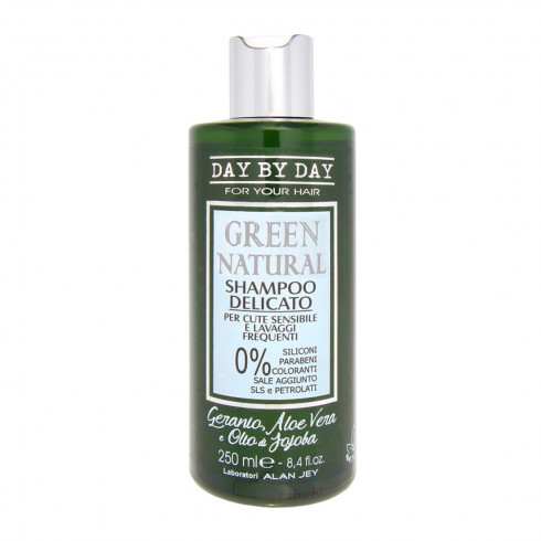 Шампунь деликатный для чувствительной кожи и частого применения Alan Jey Green Natural Delicate Shampoo