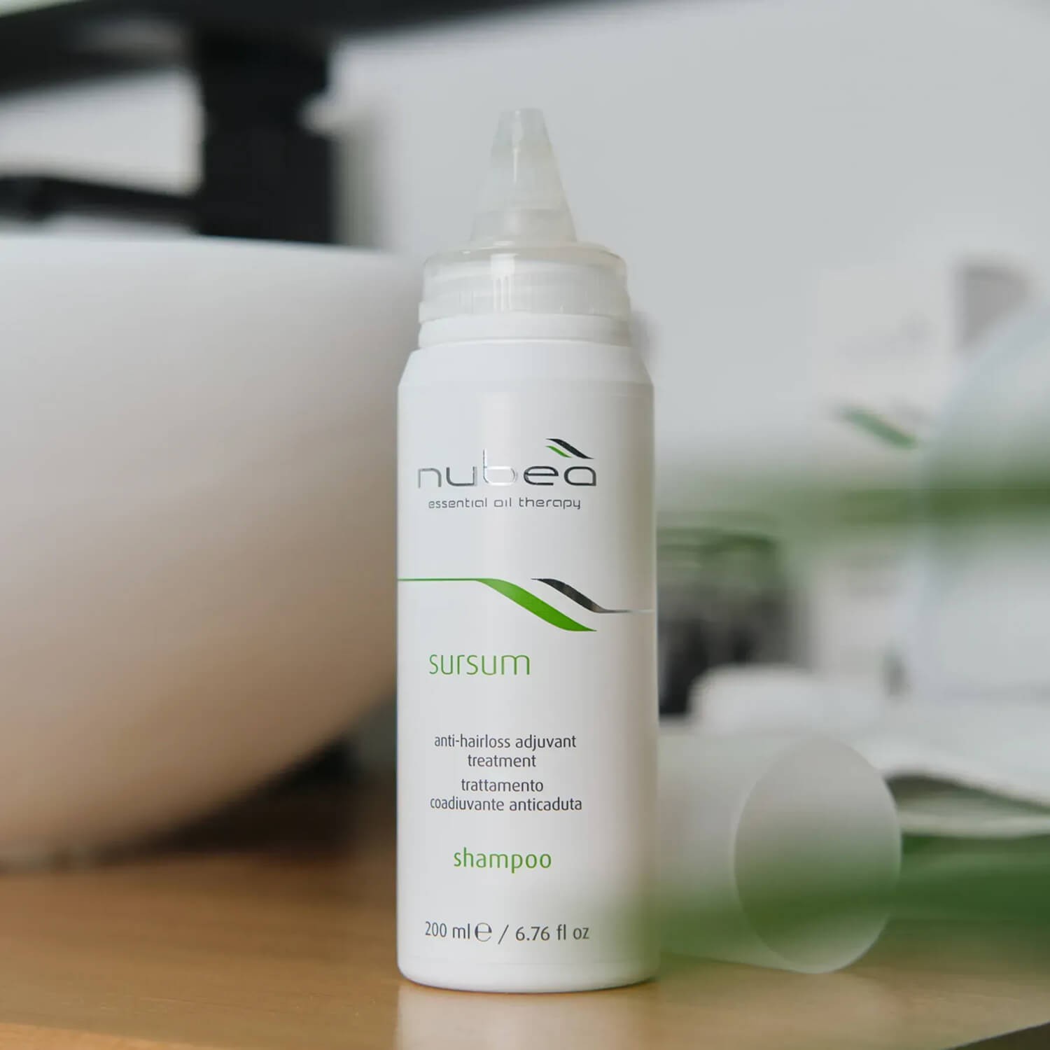 Стимулирующий шампунь против выпадения волос Nubea Sursum Anti-Hairloss Adjuvant Shampoo