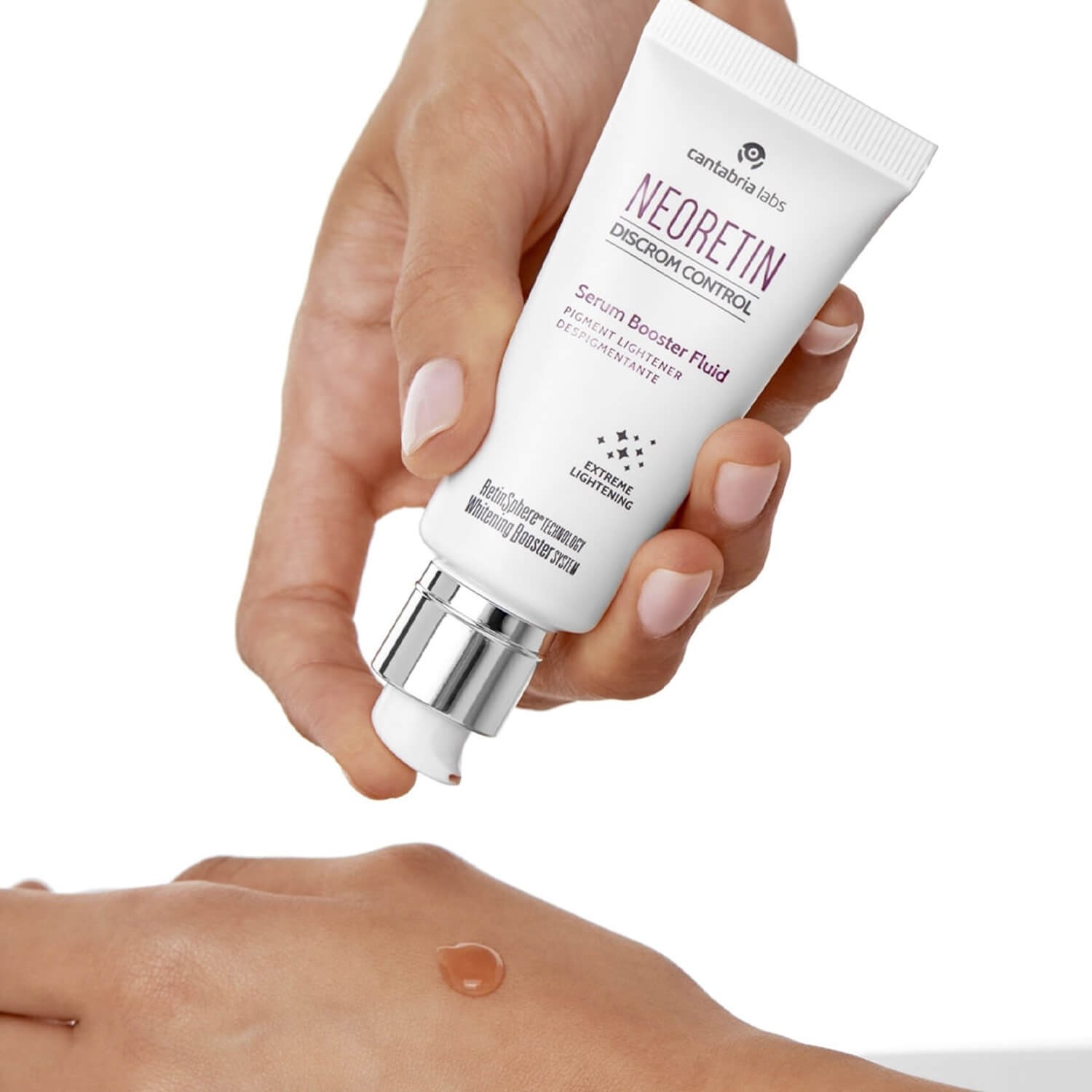 Освітлююча сироватка-флюїд для обличчя Cantabria Labs Neoretin Serum Booster Fluid