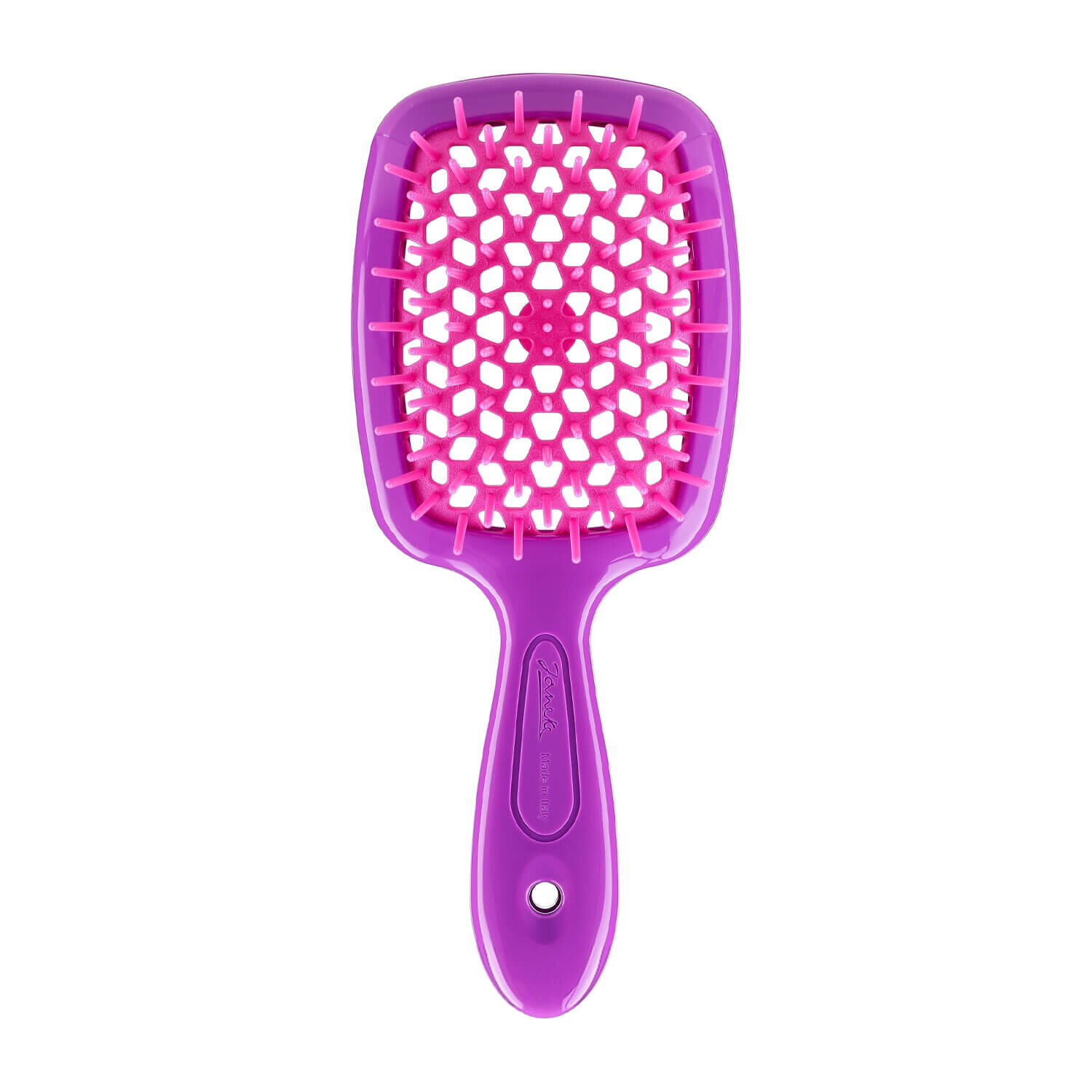 Janeke Superbrush Small Violet Маленький гребінець фіолетовий