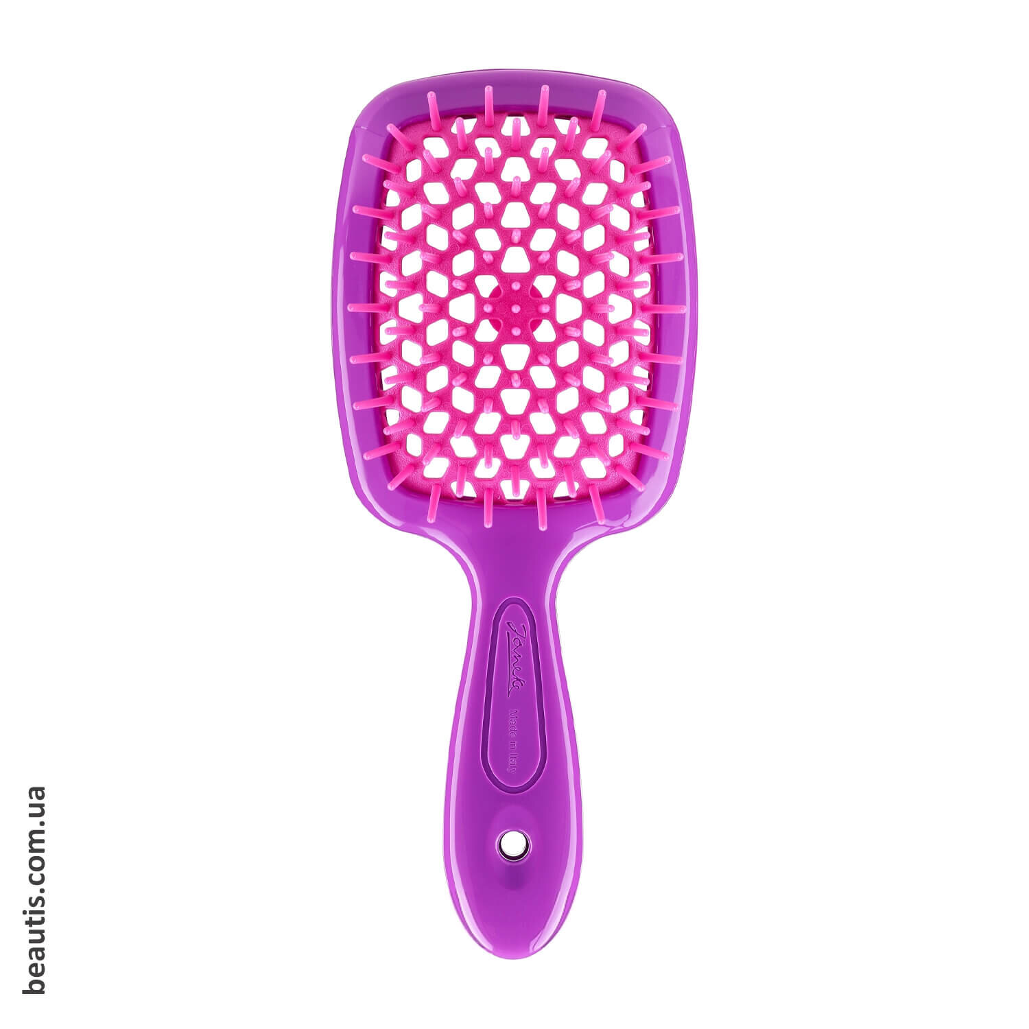 Маленький гребінець фіолетовий Janeke Superbrush Small Violet