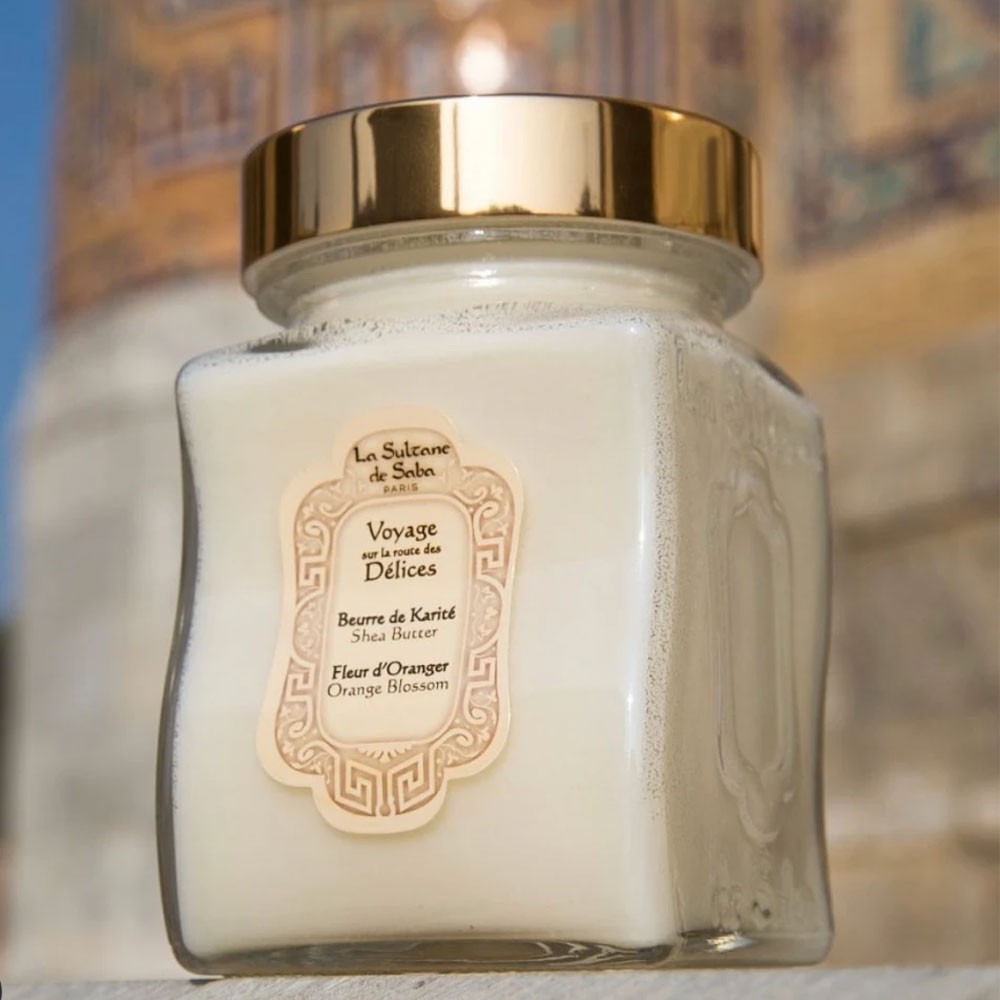 Масло карите Апельсиновые Цветы La Sultane de Saba Shea Butter Orange Blossom