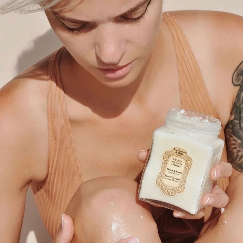Масло карите Апельсиновые Цветы La Sultane de Saba Shea Butter Orange Blossom