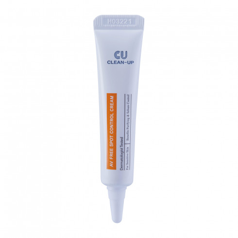 Точечный крем от воспалений CU SKIN Clean-Up AV Free Spot Control Cream