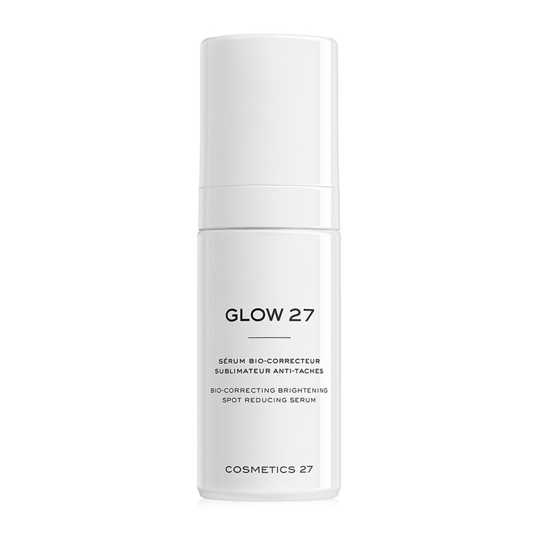 Cosmetics 27 Glow 27 Bio-Correcting Brightening Spot Reducing Serum - Освітлювальна біосироватка для боротьби з пігментацією