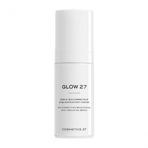 Освітлювальна біосироватка для боротьби з пігментацією Cosmetics 27 Glow 27 Bio-Correcting Brightening Spot Reducing Serum