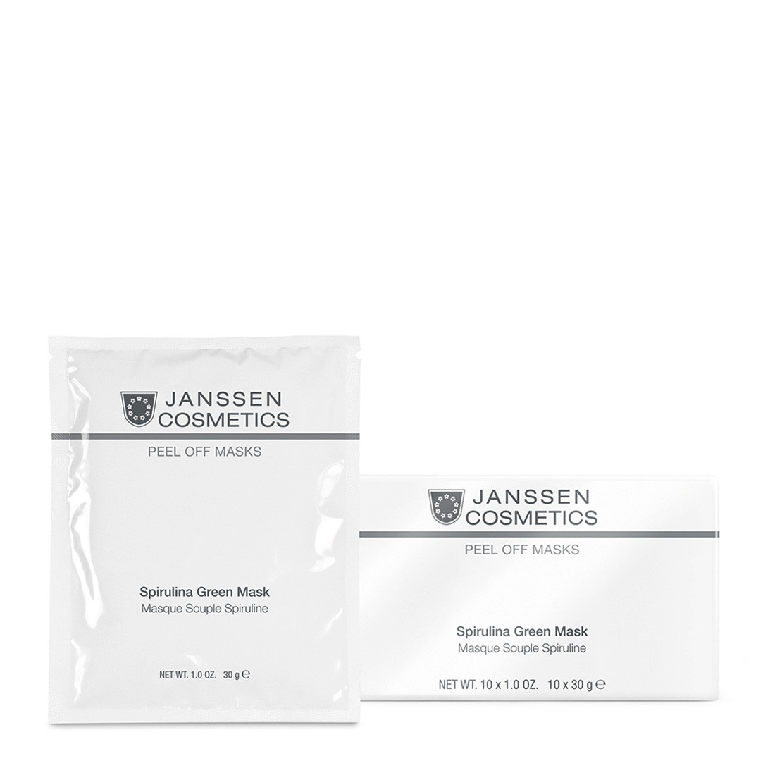 Janssen Cosmetics Зелена моделююча маска зі спіруліною