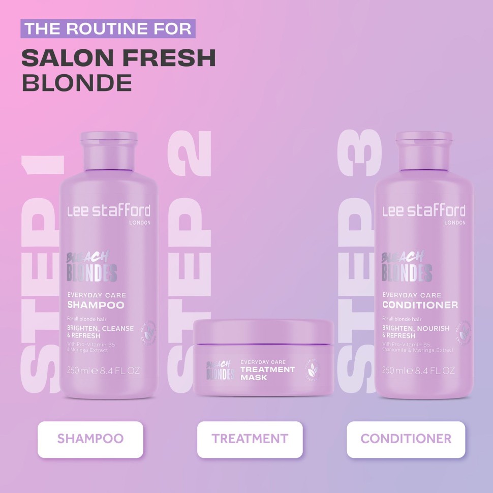 Ежедневный кондиционер для осветленных волос Lee Stafford Bleach Blondes Everyday Care Conditioner