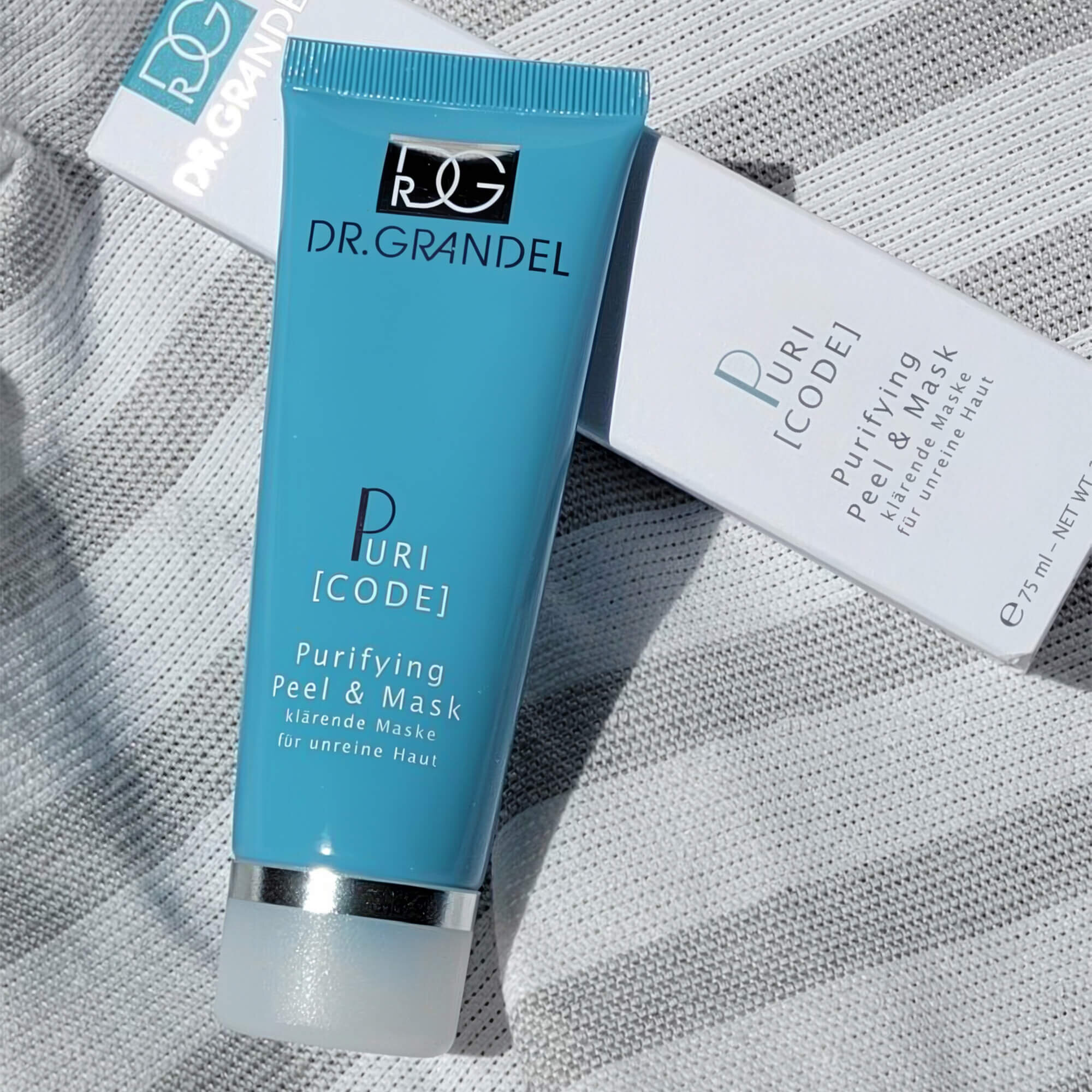 Очищаюча маска 2 в 1 фітодетокс Dr.Grandel Puri Code Purifying Peel Mask