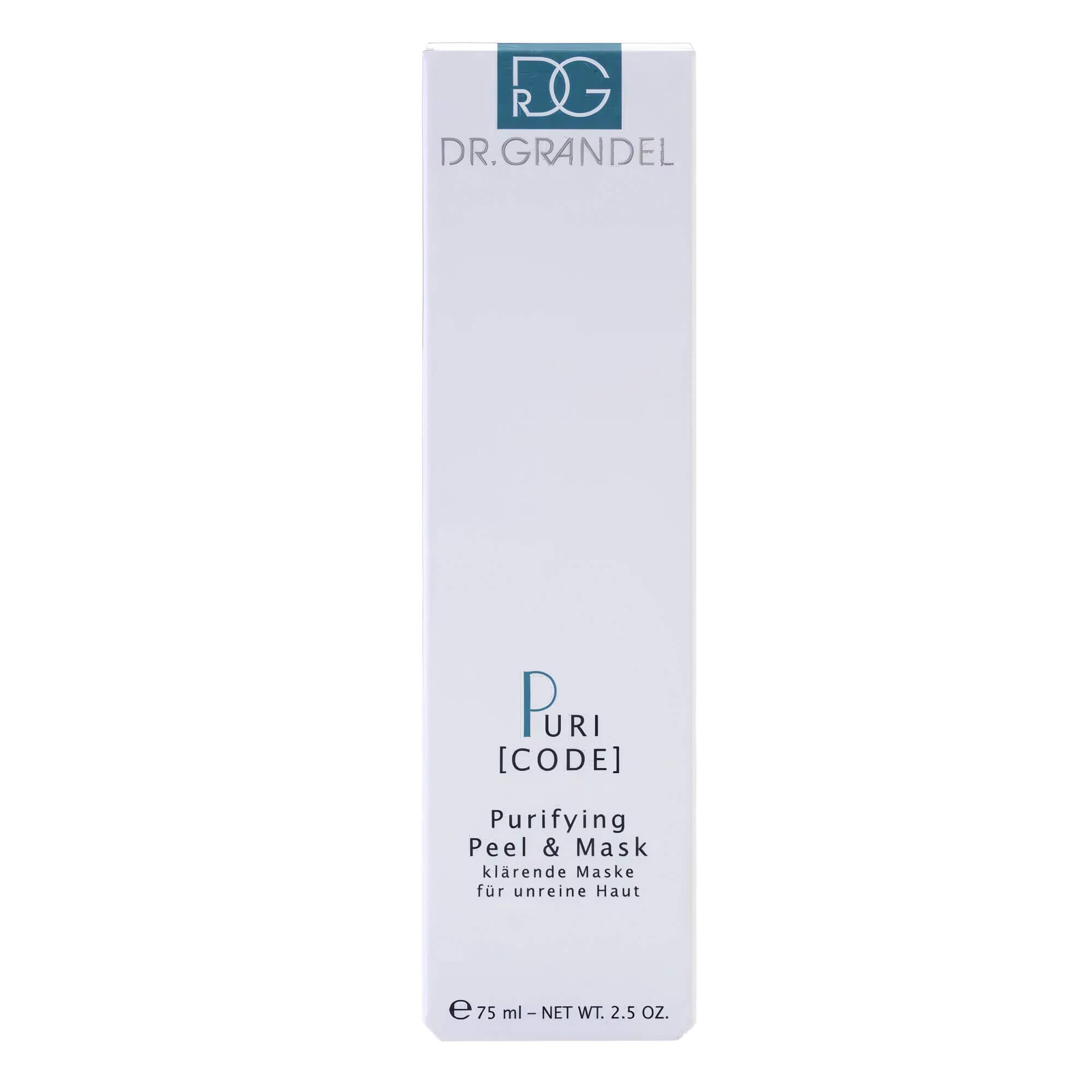 Очищаюча маска 2 в 1 фітодетокс Dr.Grandel Puri Code Purifying Peel Mask