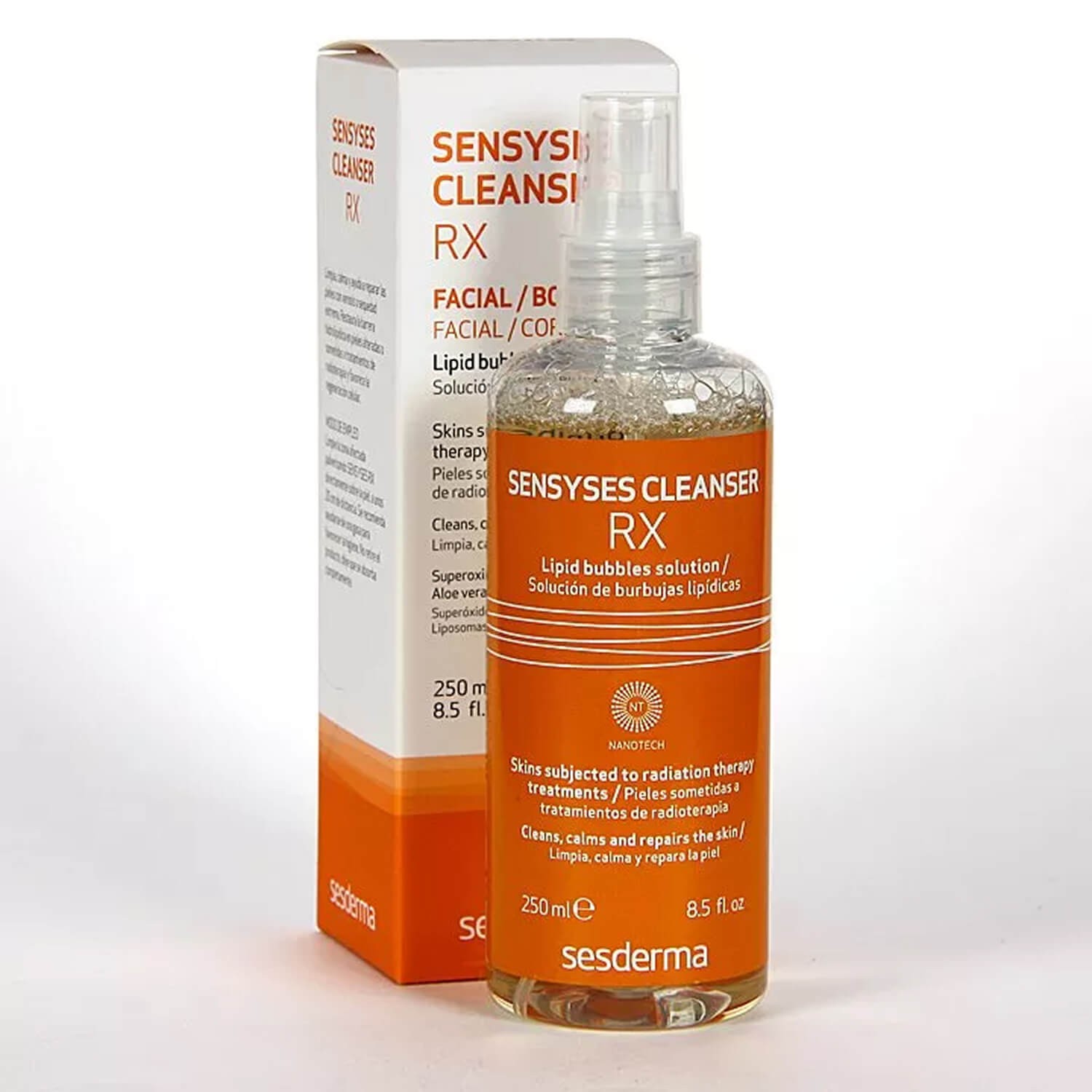 Лосьон для очищения кожи лица Sesderma Cleanser RX Lipid Bubles Solution