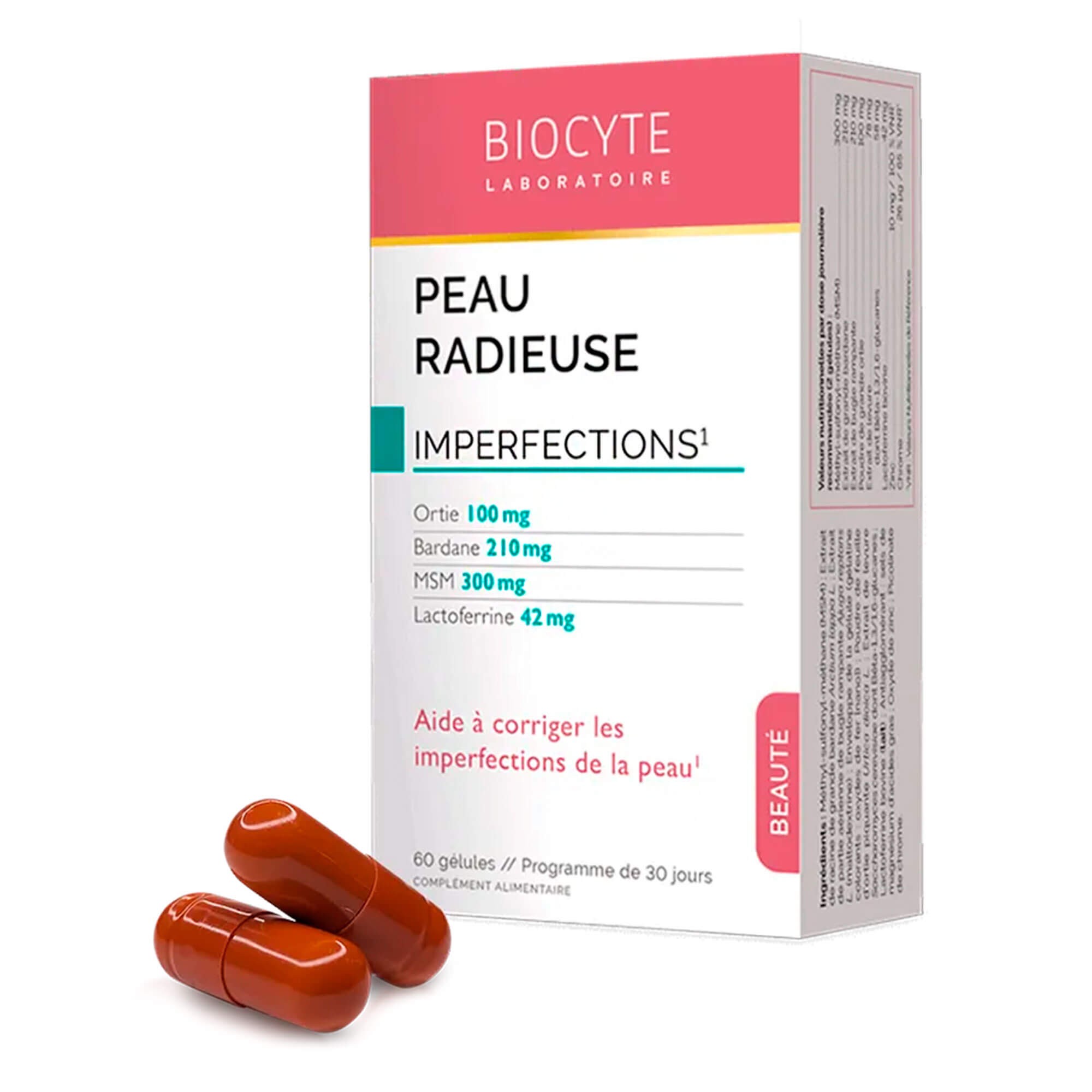 Biocyte Пищевая добавка для уменьшения недостатков на коже