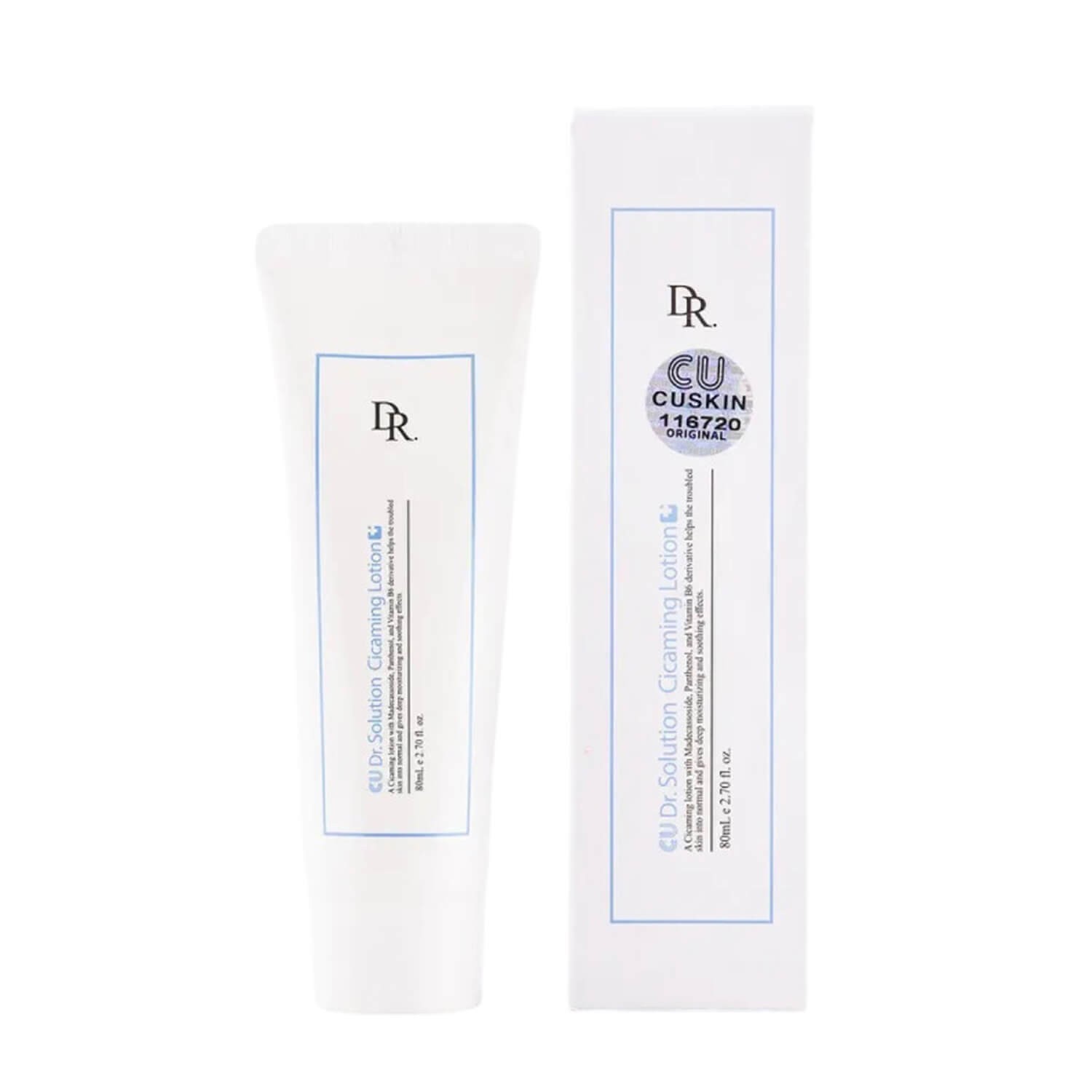 Восстанавливающий лосьон с центеллой и пантенолом CU Skin Dr. Solution Cicaming Lotion