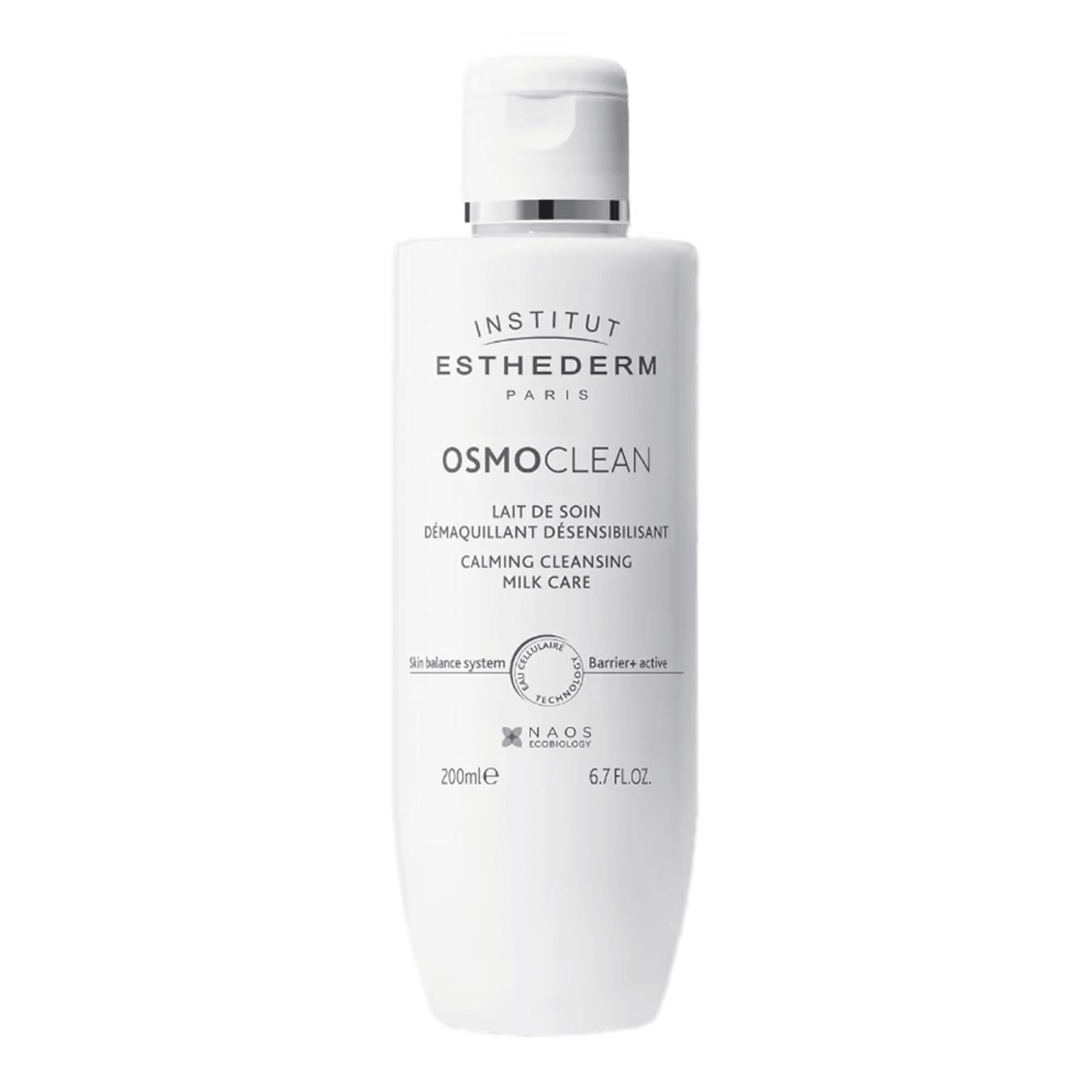 Institut Esthederm Osmoclean Calming Rehydration Cleansing Milk - Увлажняющее успокаивающее молочко для снятия макияжа
