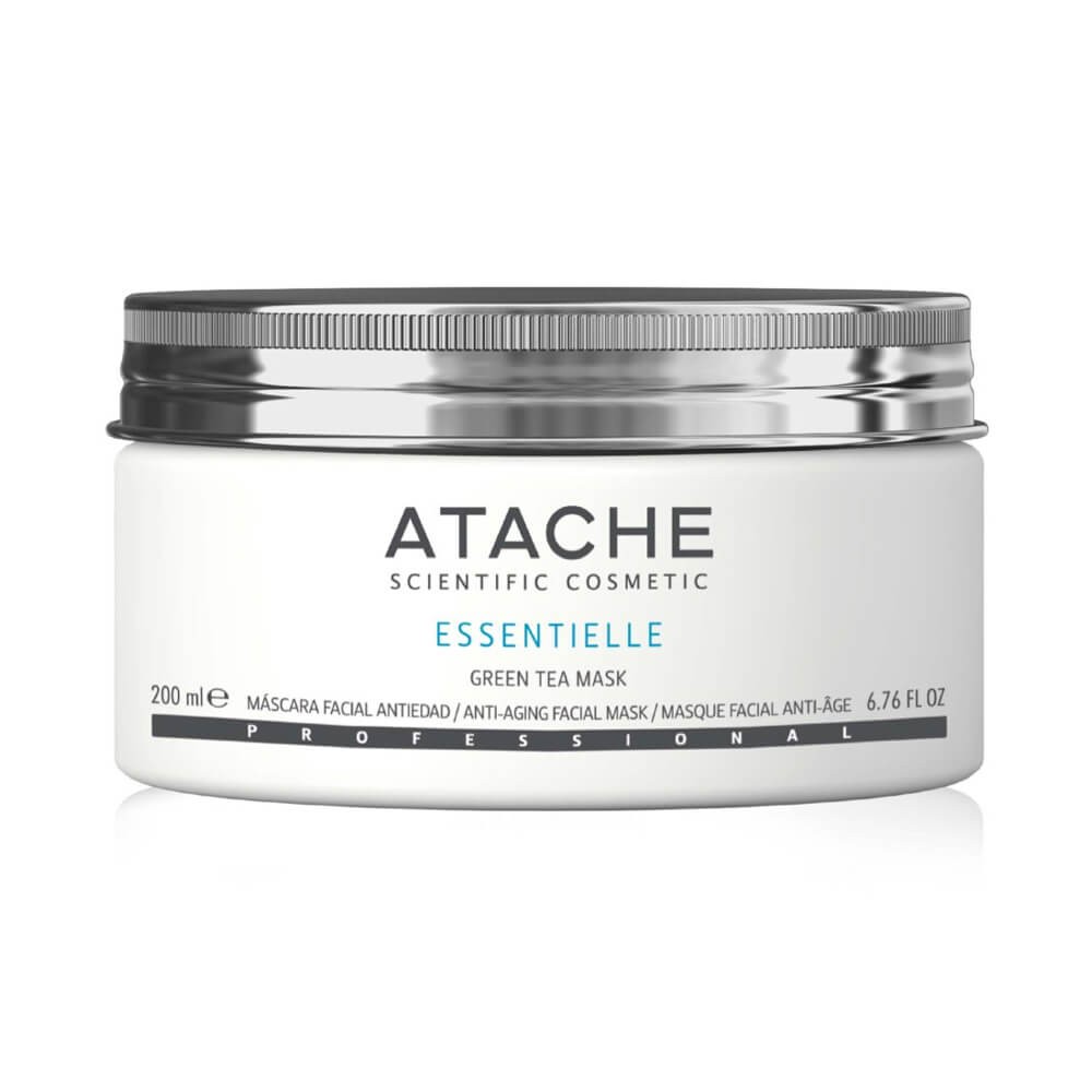 Заспокійлива маска Atache Essentielle Reafirming Mask Green Tea