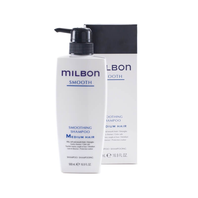 Разглаживающий шампунь для нормальных волос Milbon Smoothing Shampoo Medium Hair