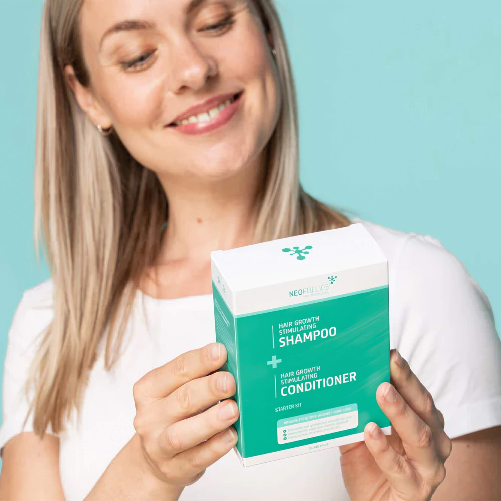 Шампунь и кондиционер для роста волос Neofollics Hair Technology Hair Growth Stimulating Starter