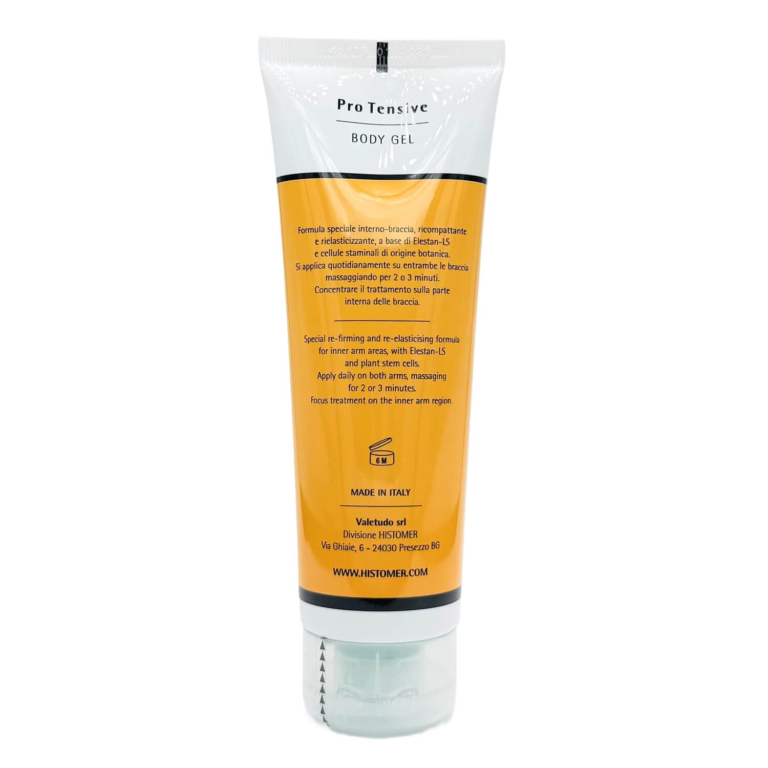 Гель-ліфтинг для внутрішньої поверхні рук Histomer Body H4 Pro Tensive Body Gel 