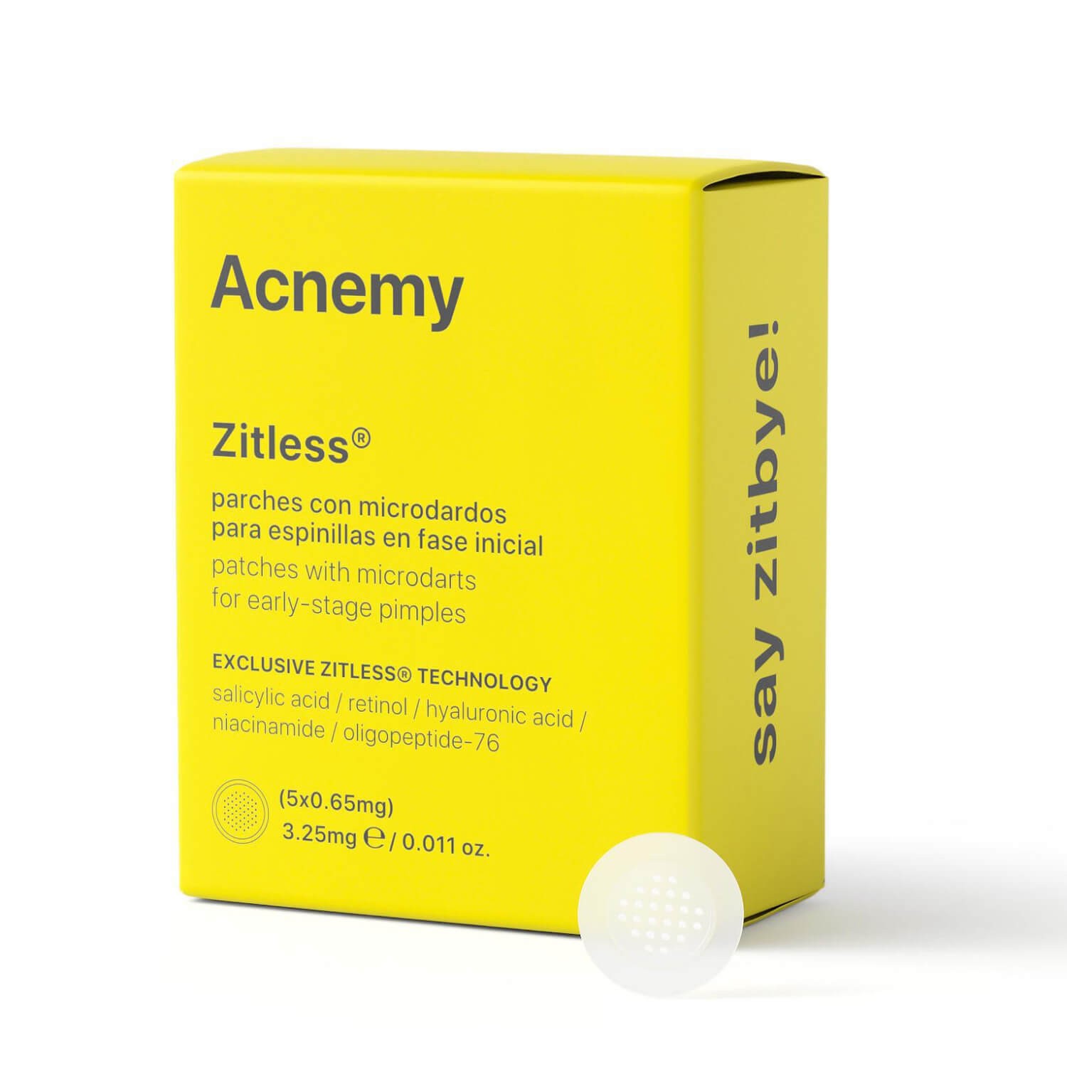 Acnemy Пластырь с микроиглами для ранних стадий прыщей