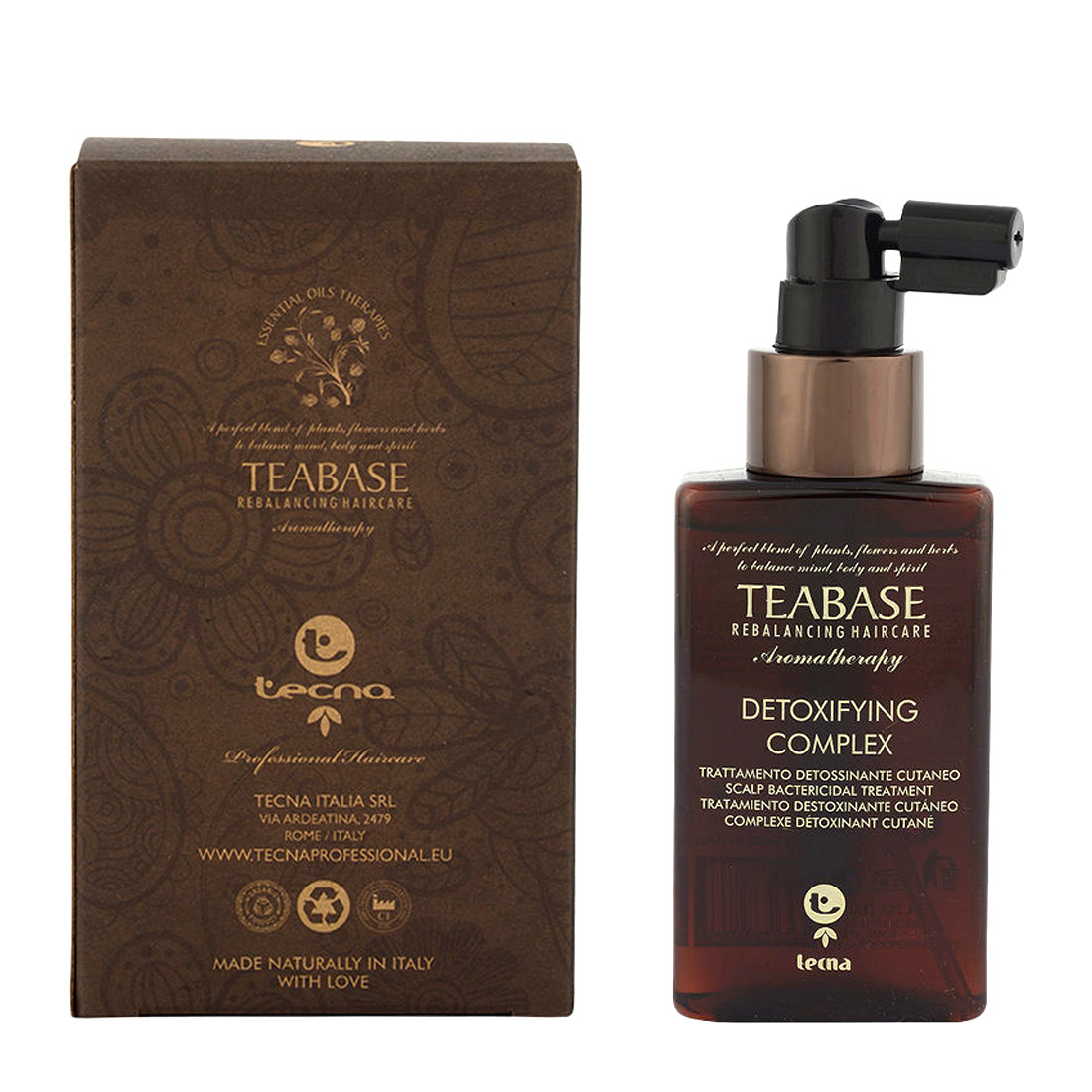 Очищающий лосьон для кожи головы Tecna TeaBase Detoxifying Complex