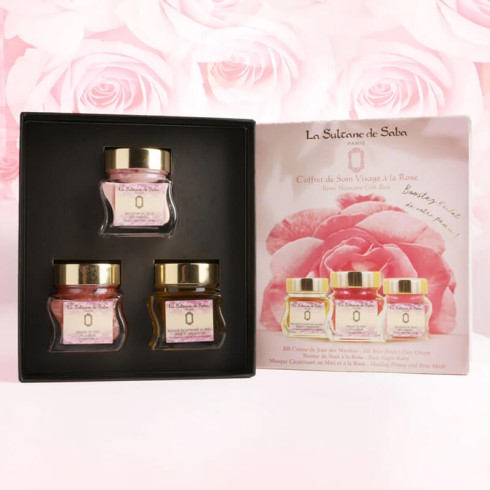 Подарунковий набір для обличчя Троянда La Sultane De Saba Rose Gift Box