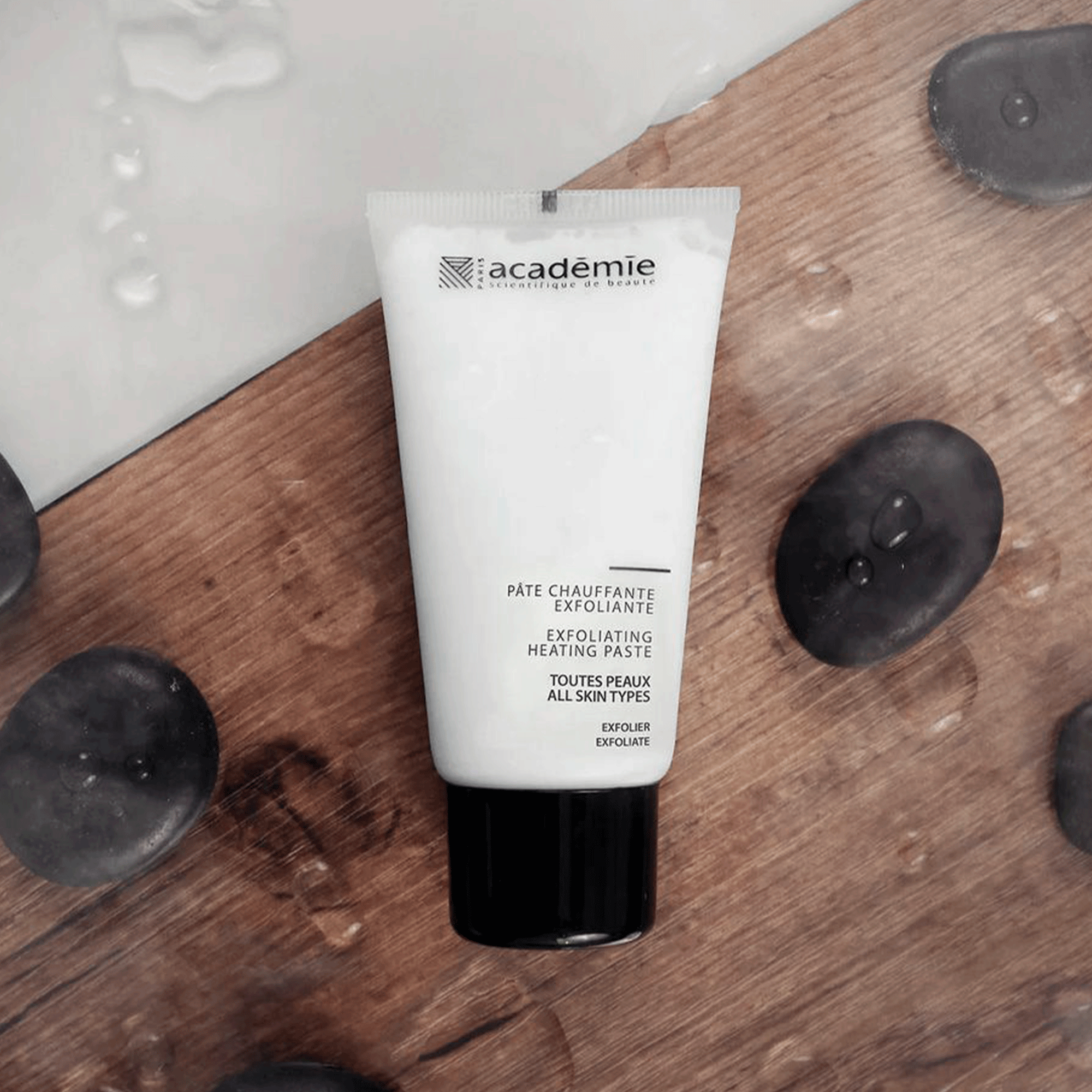 Розігріваюча паста-ексфоліант Academie Exfoliating Heating Paste