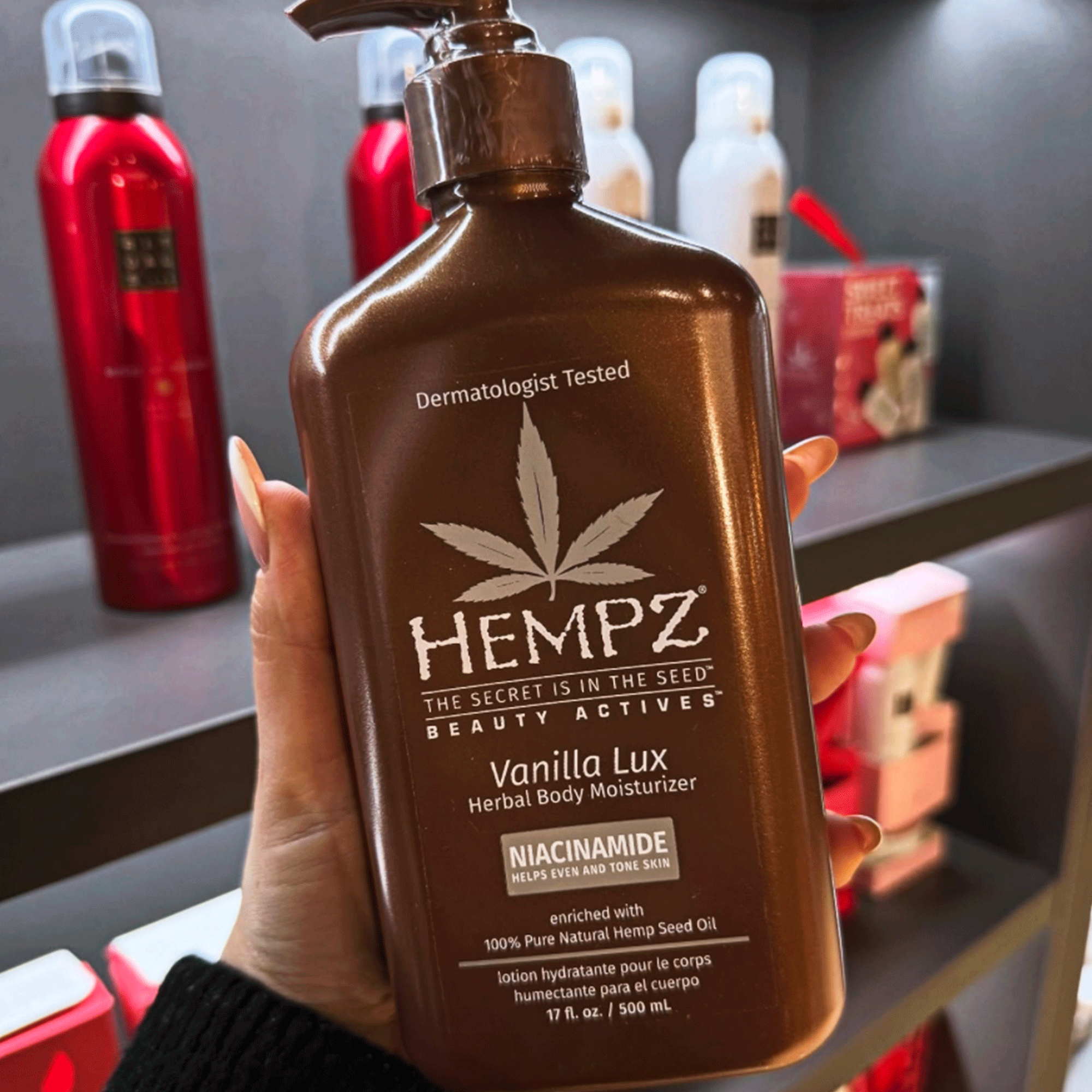 Молочко для тела с ниацинамидом 