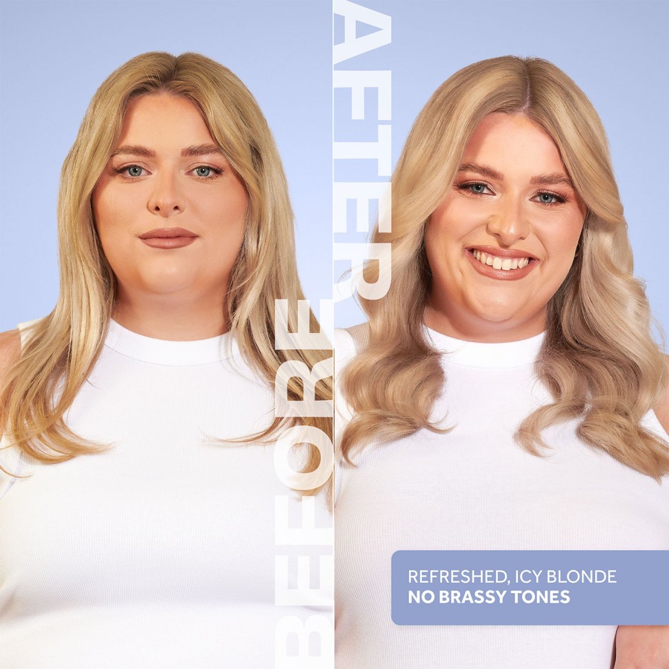 Шампунь для волосся з синім пігментом Lee Stafford Bleach Blondes Ice White Toning Shampoo