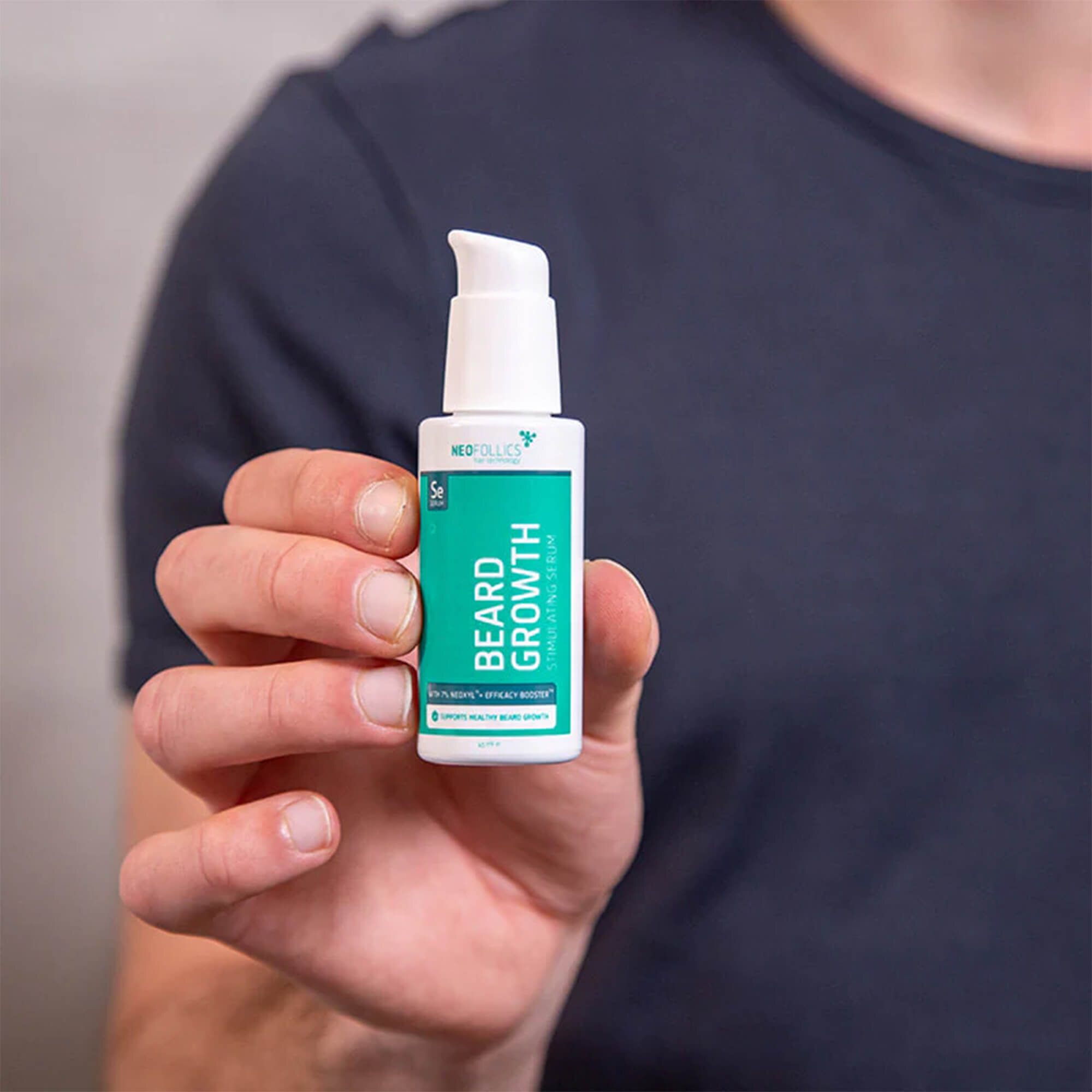 Сыворотка для роста бороды Neofollics Beard Growth Stimulating Serum 