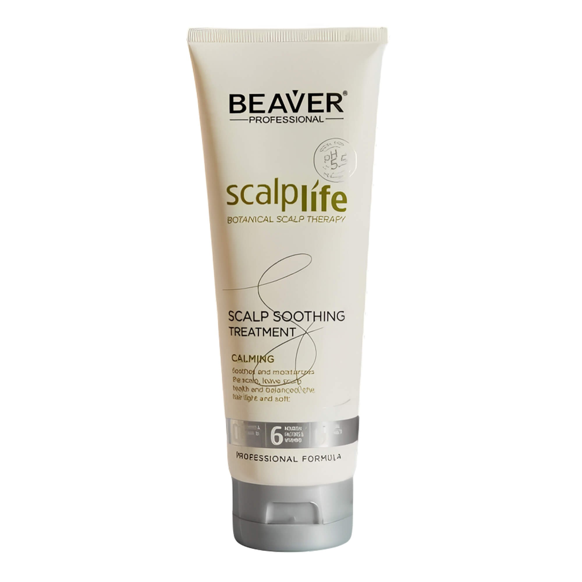 Beaver Маска для ревитализации и обновления кожи головы и волосы активна
