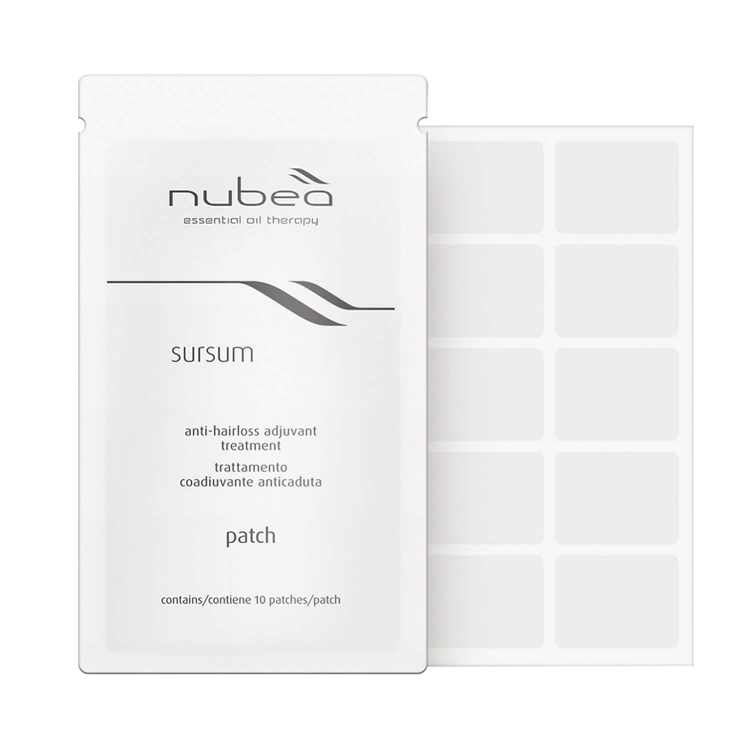 Стимулирующие патчи против выпадения волос Nubea Sursum Anti-Hairloss Adjuvant Patch