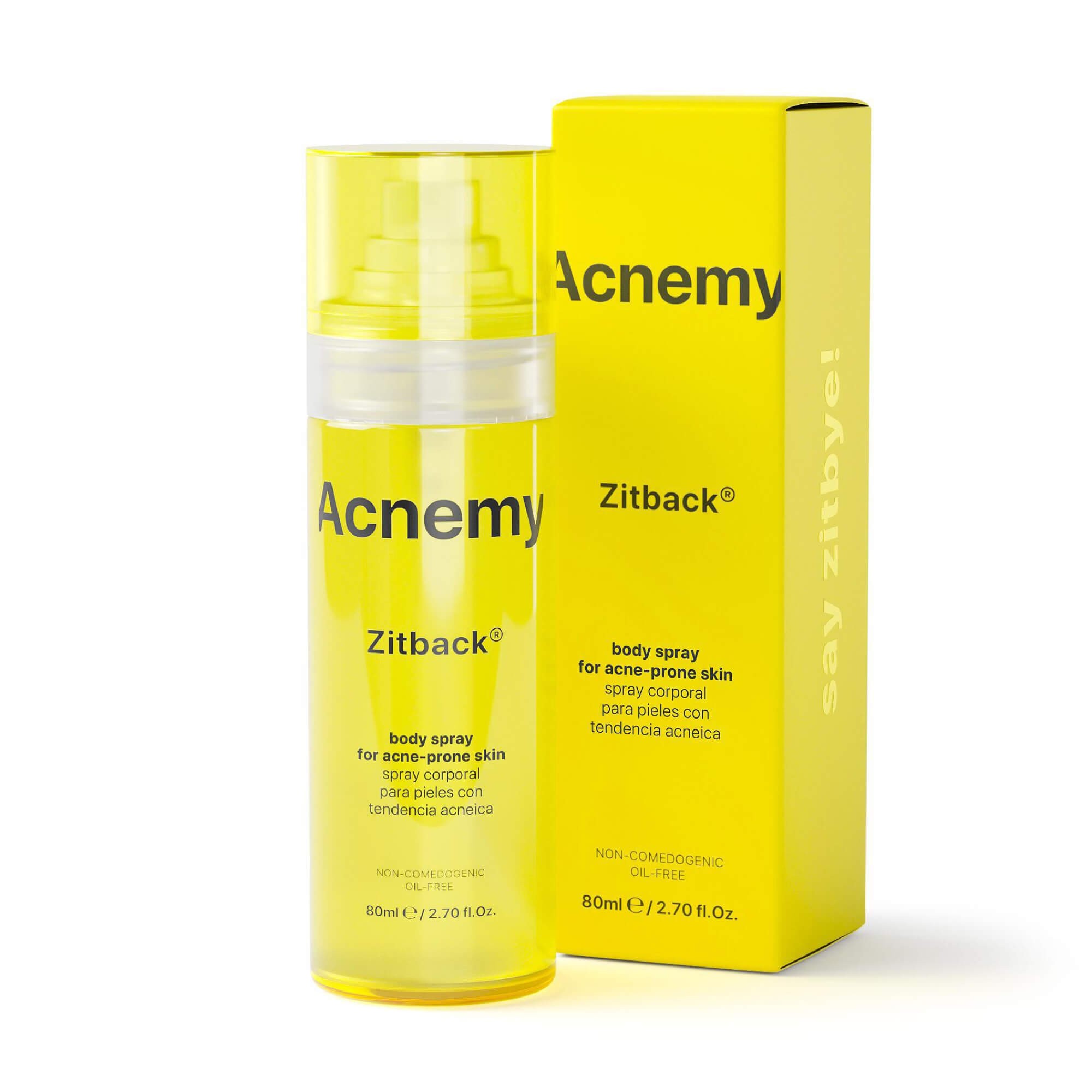 Acnemy Acne body spray Zitback цена