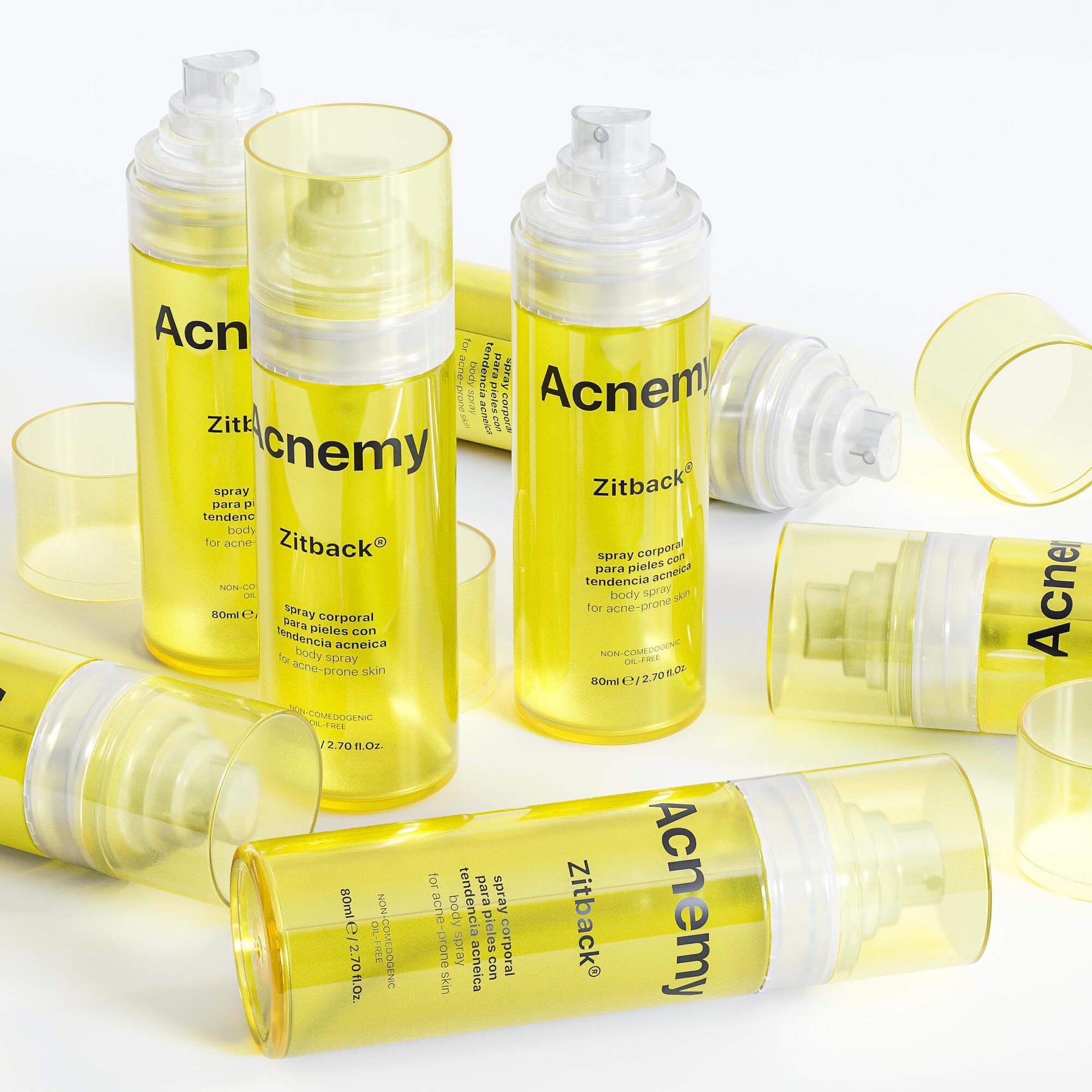 Acnemy Acne body spray Zitback купить