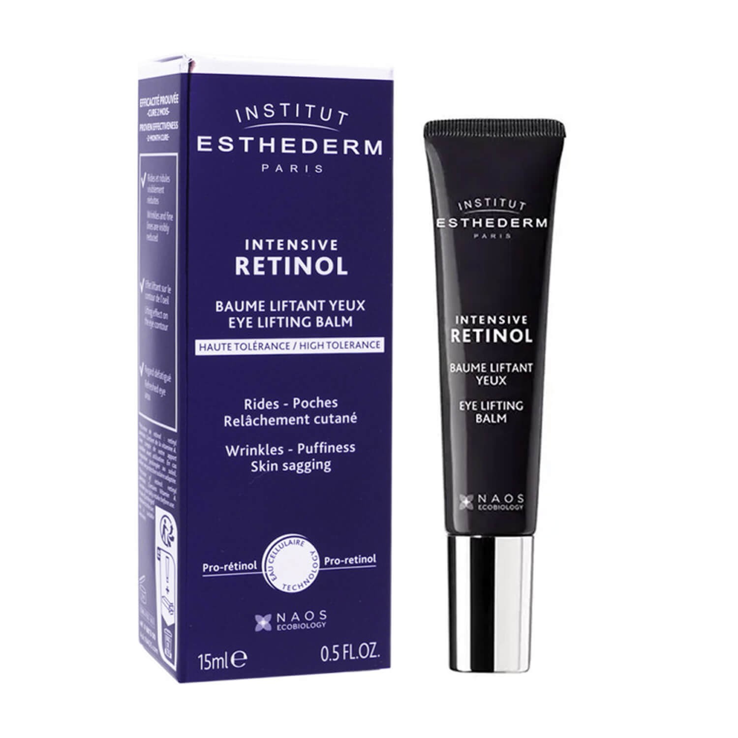 Ліфтинг-бальзам навколо очей з ретинолом Institut Esthederm Intensive Retinol Eye Lifting Balm