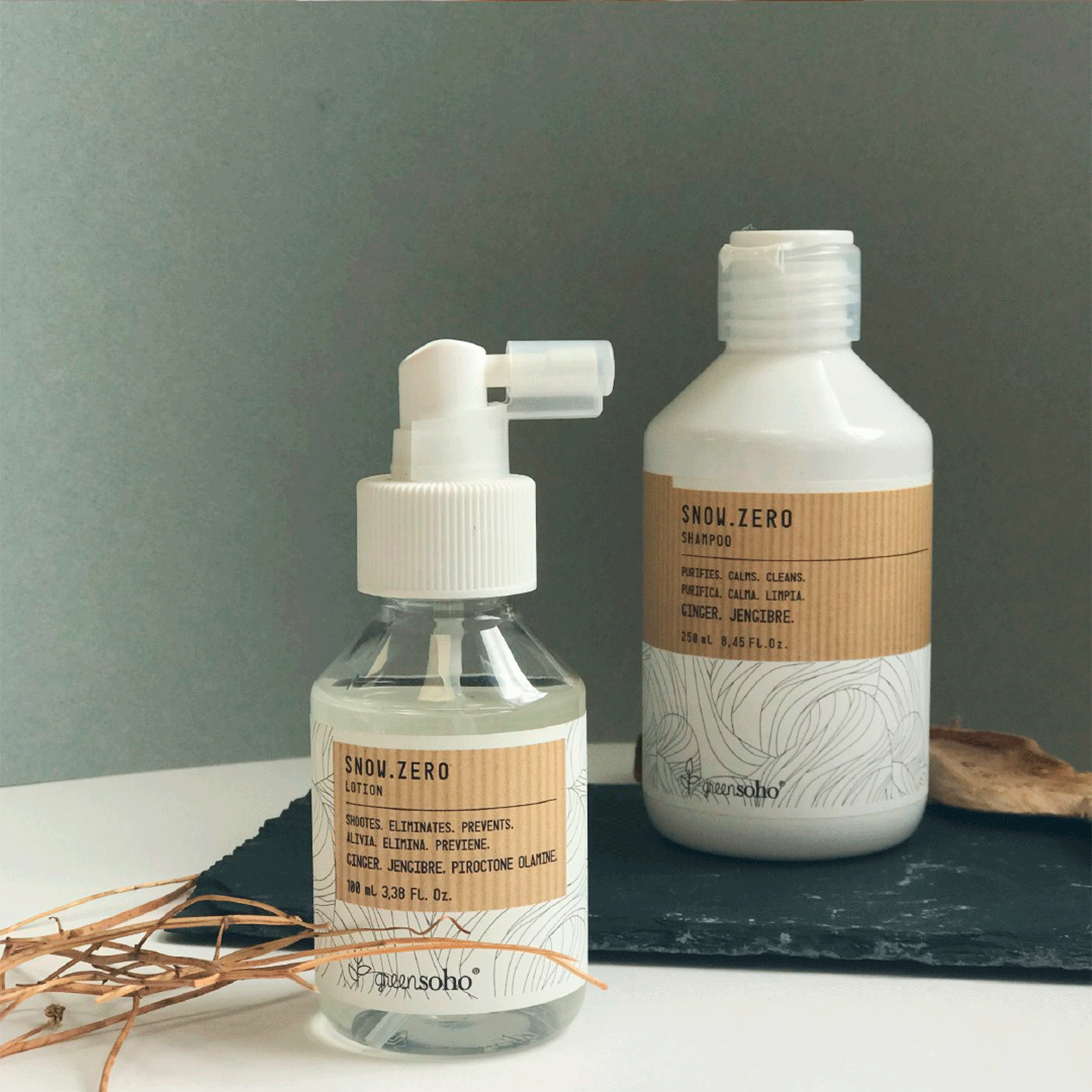 Лосьйон проти лупи Greensoho Snow.Zero Lotion