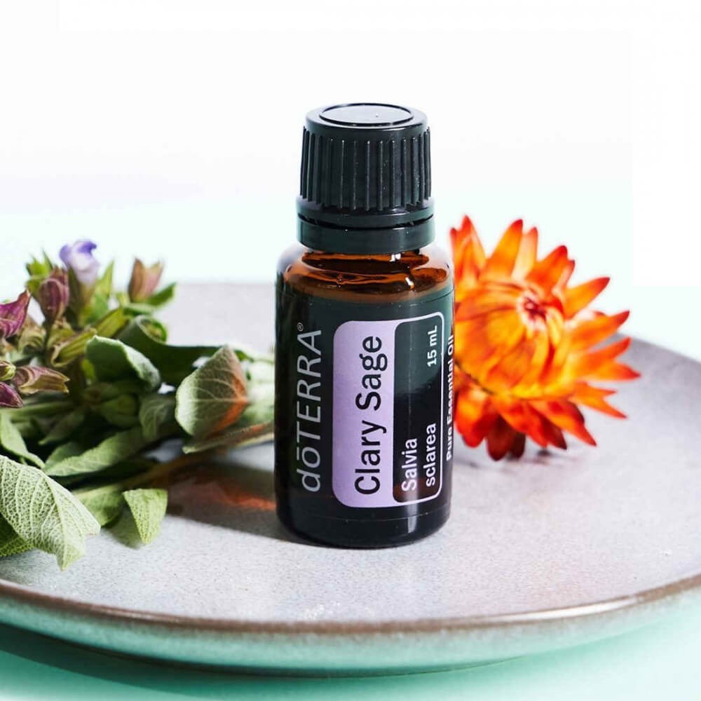 Эфирное масло Мускатный шалфей DoTERRA Clary Sage Essential Oil Salvia Sclarea
