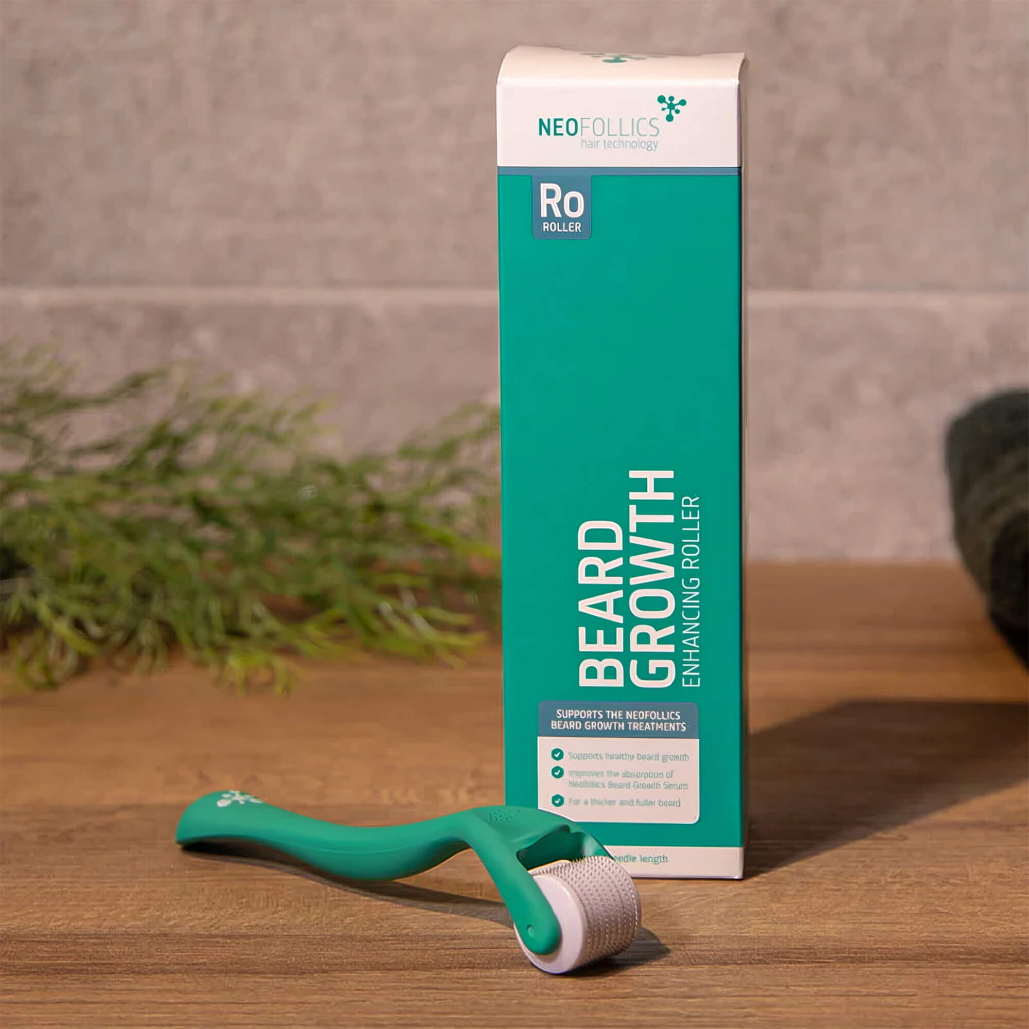 Роллер для стимулирования роста бороды Neofollics Beard Growth Enhancing Roller