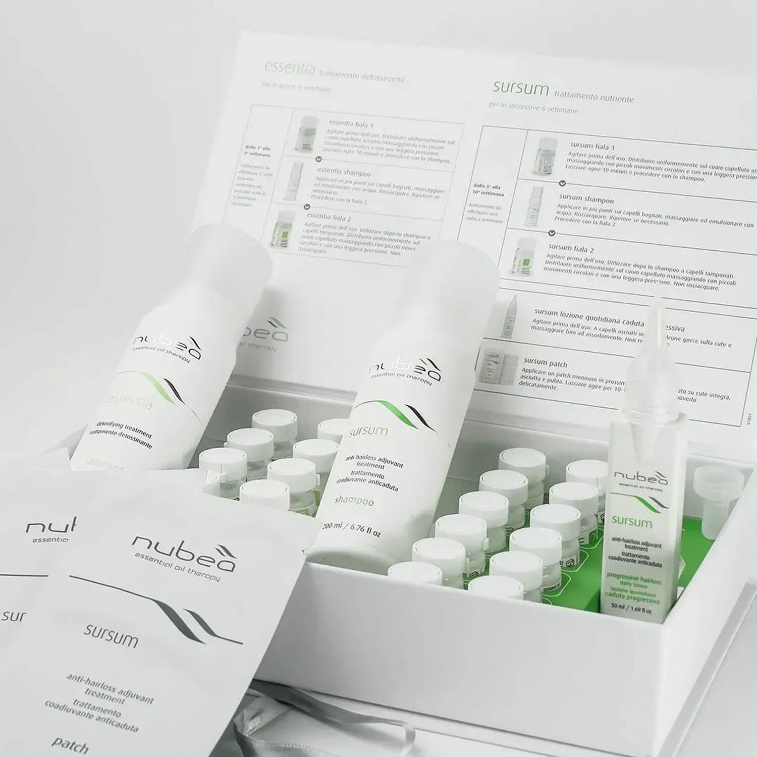 Стимулирующий набор против выпадения волос Nubea Sursum Anti-Hairloss Adjuvant Treatment Kit