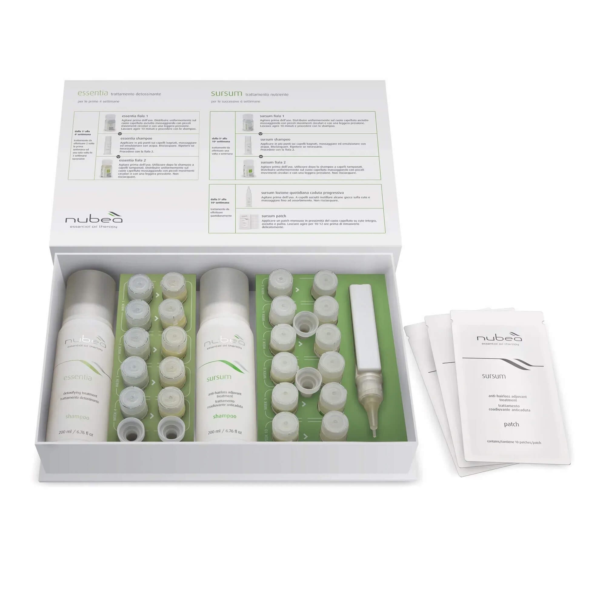 Стимулирующий набор против выпадения волос Nubea Sursum Anti-Hairloss Adjuvant Treatment Kit